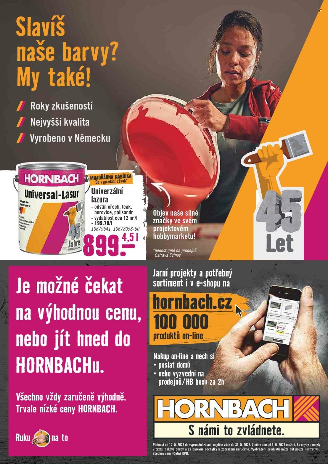 Leták Hornbach - 17.5.2023 - 31.5.2023. Strana 16