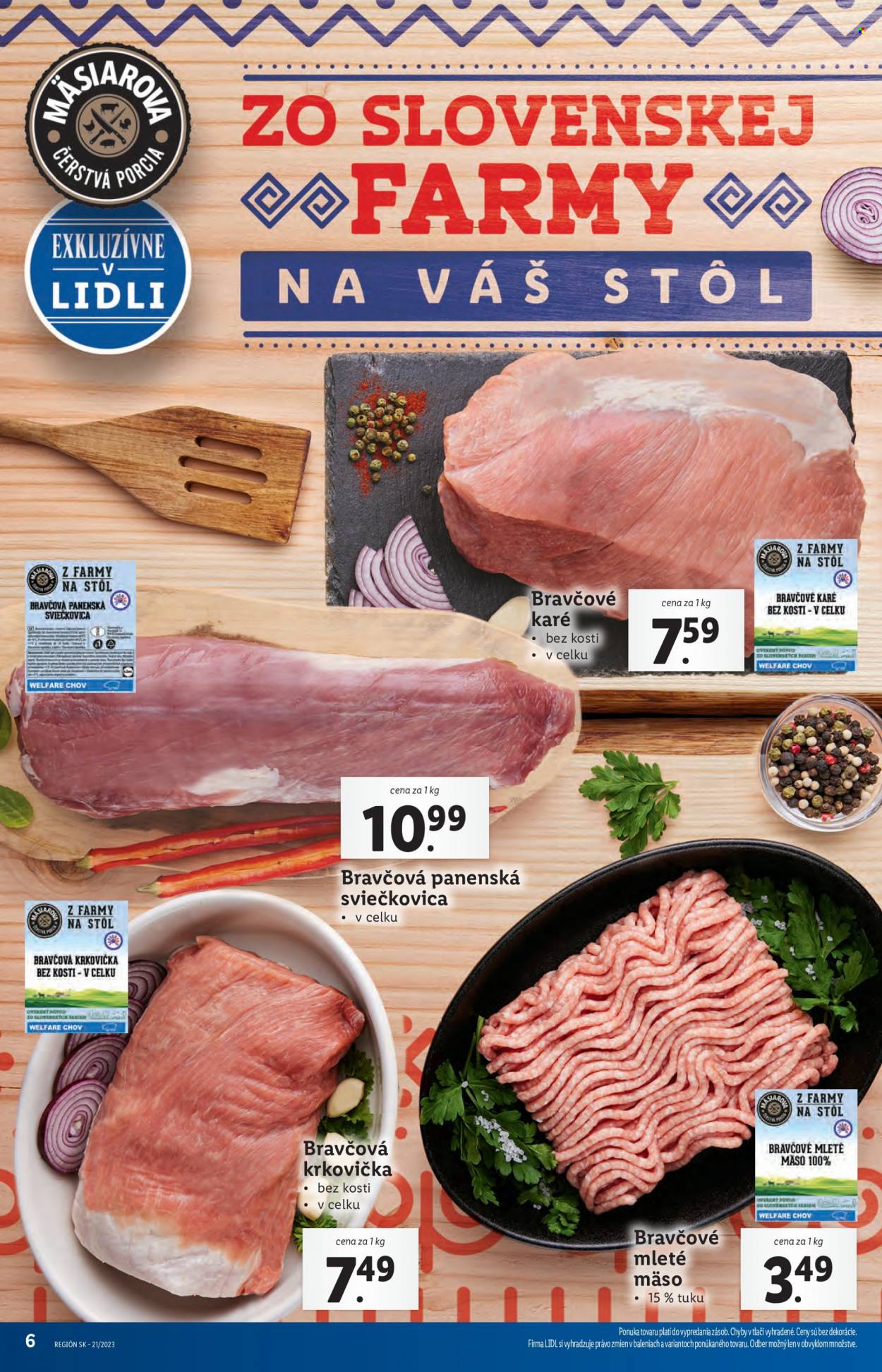 Leták Lidl - 22.5.2023 - 28.5.2023. Strana 6
