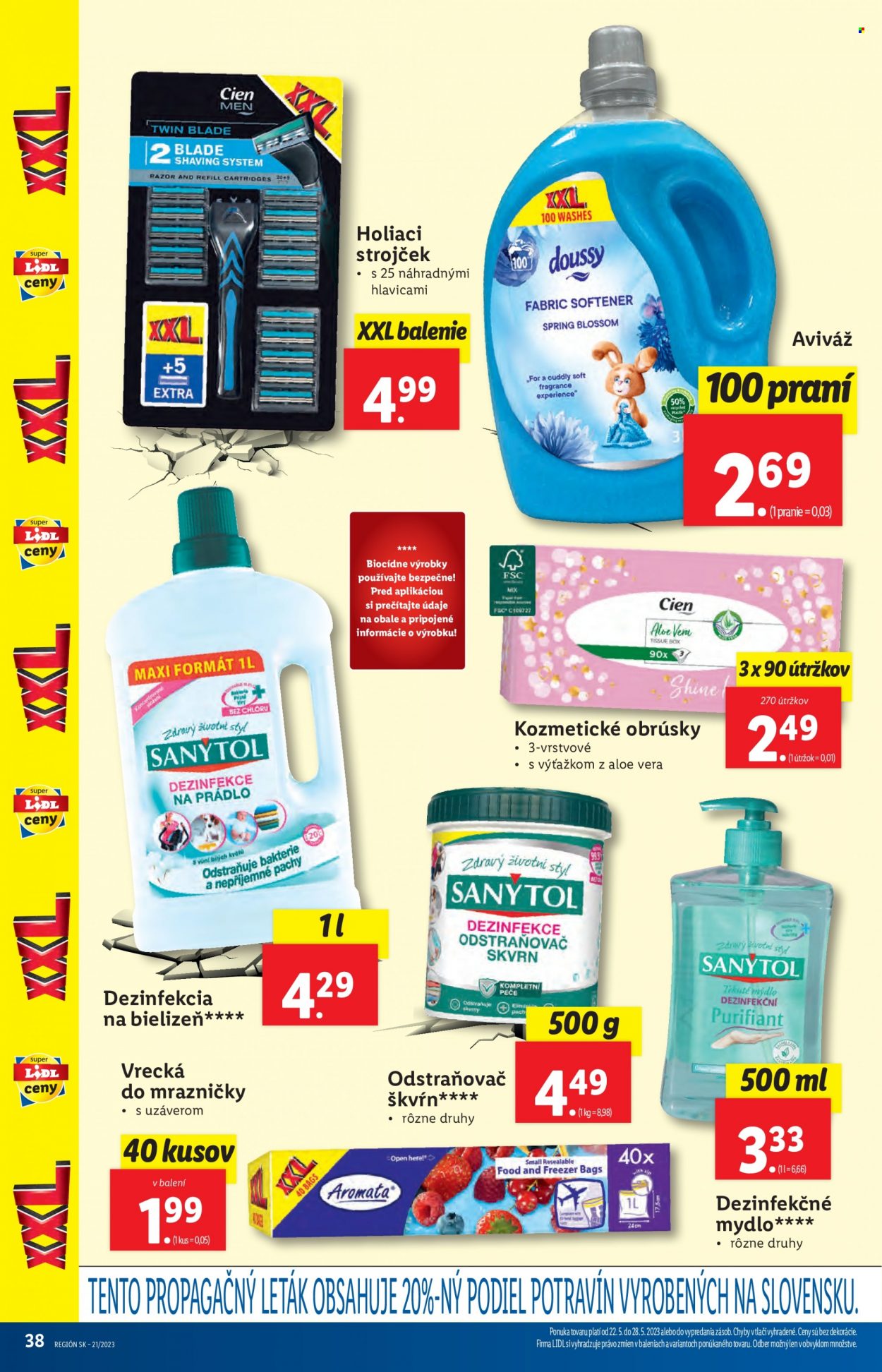 Leták Lidl - 22.5.2023 - 28.5.2023. Strana 38