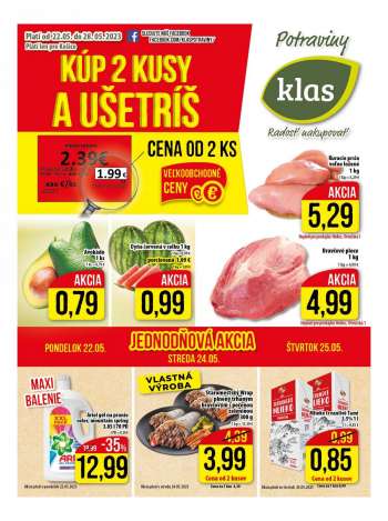 Leták Klas - 22.5.2023 - 28.5.2023.