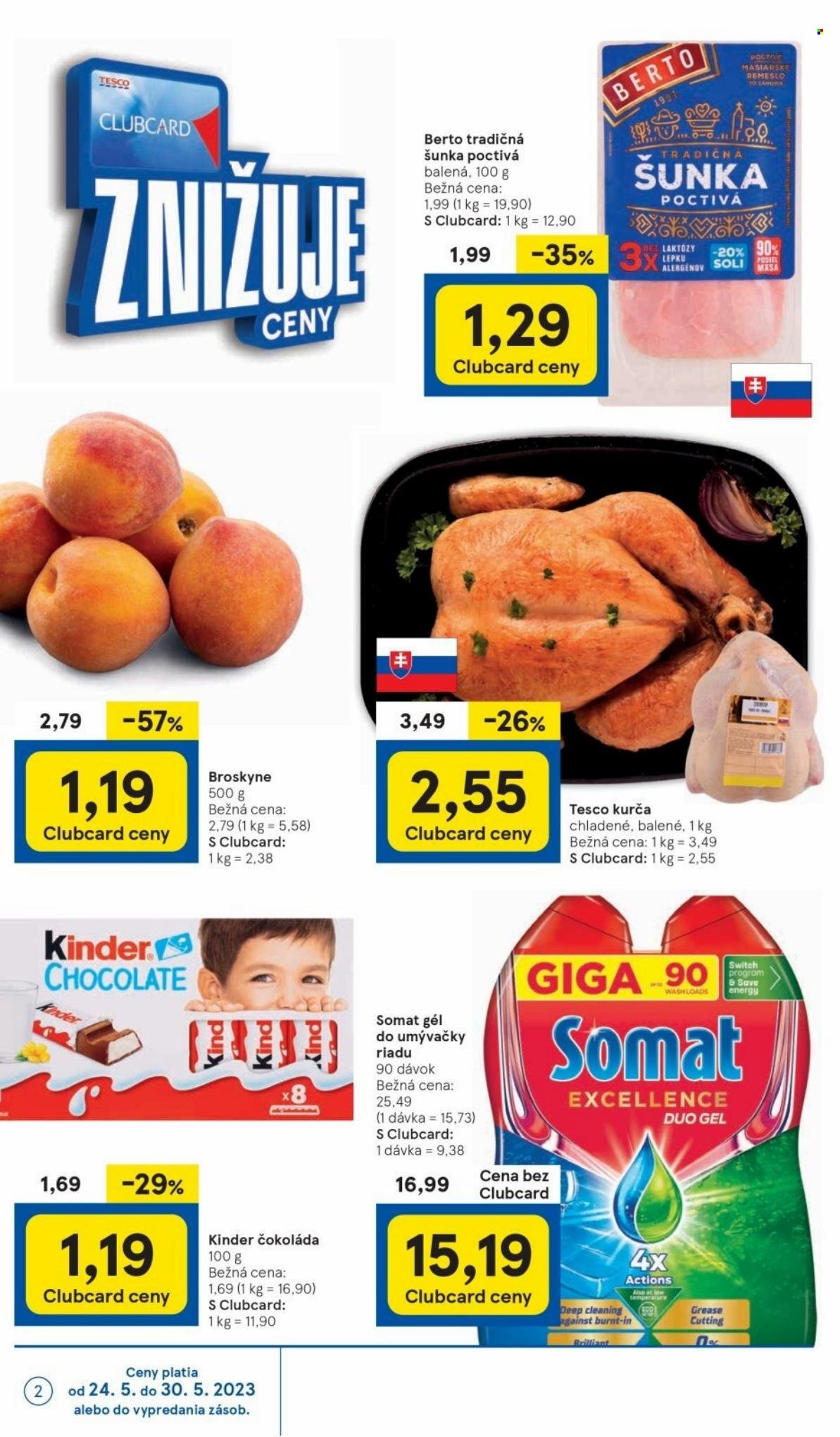 Leták TESCO supermarket - 24.5.2023 - 30.5.2023. Strana 2