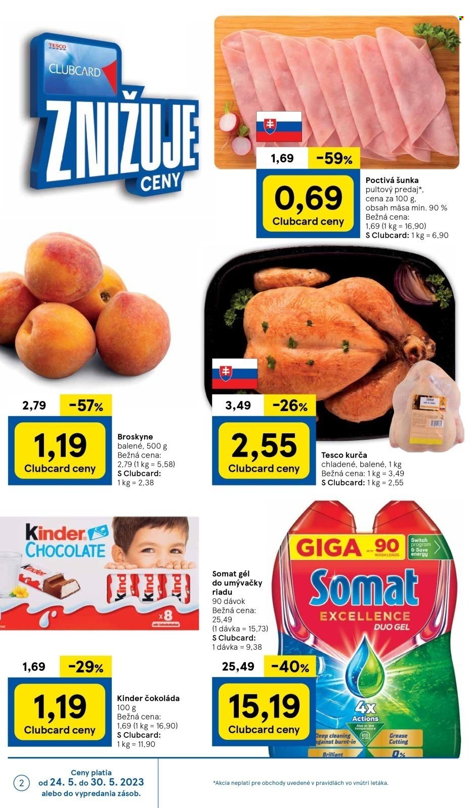Leták TESCO - 24.5.2023 - 30.5.2023. Strana 2