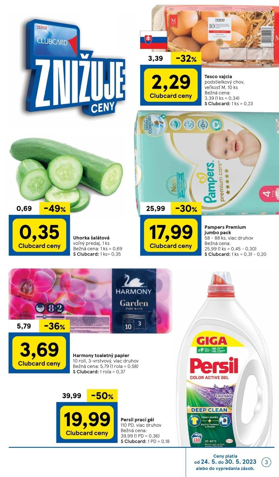 Leták TESCO - 24.5.2023 - 30.5.2023. Strana 3