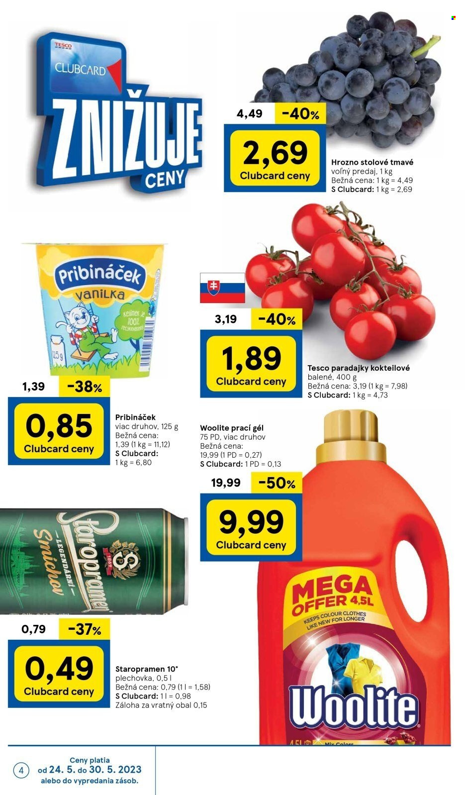 Leták TESCO - 24.5.2023 - 30.5.2023. Strana 4