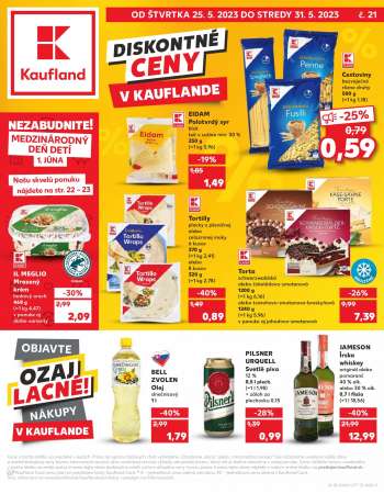 Leták Kaufland - 25.5.2023 - 31.5.2023.