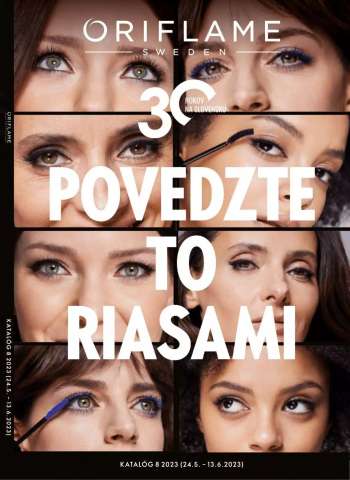 Leták Oriflame - 24.5.2023 - 13.6.2023.
