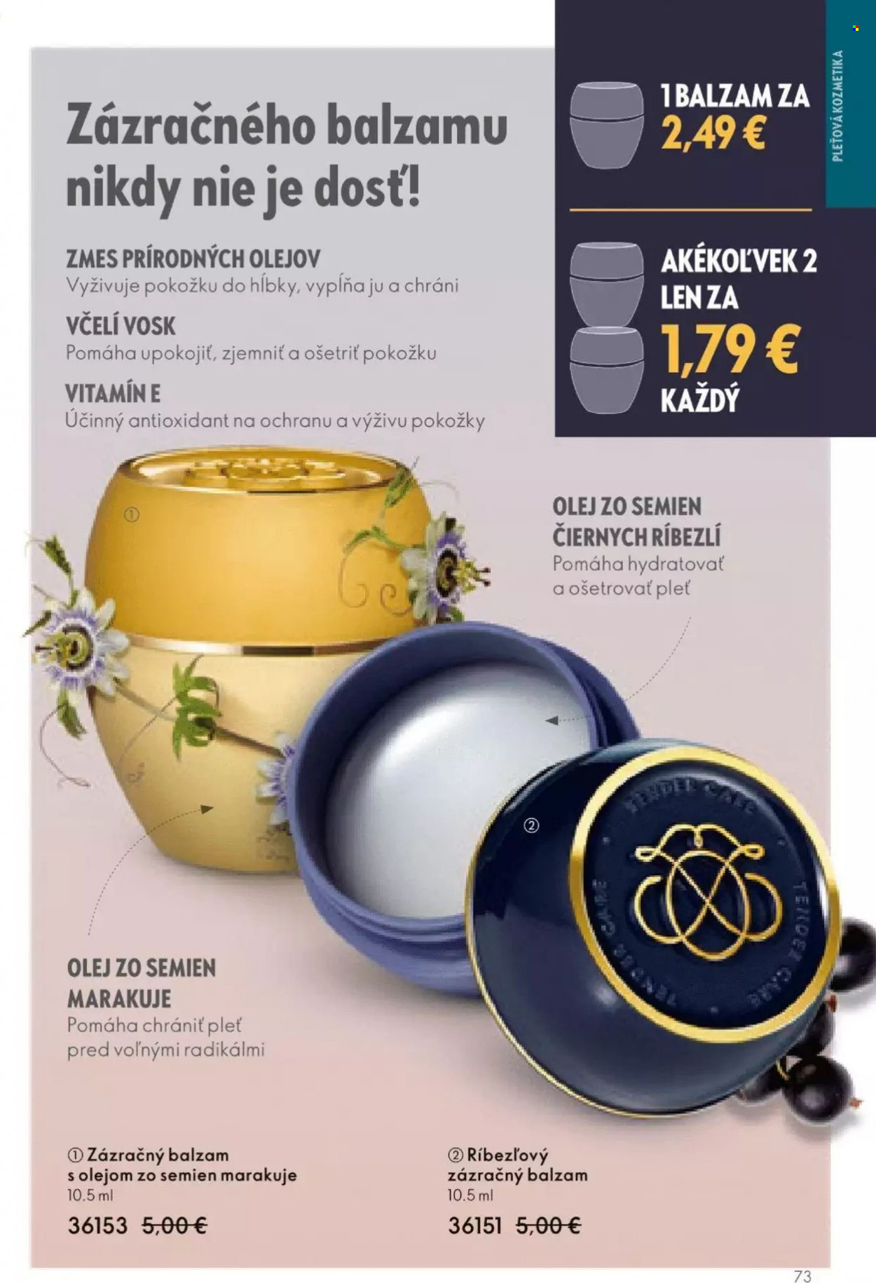 Leták Oriflame - 24.5.2023 - 13.6.2023. Strana 73