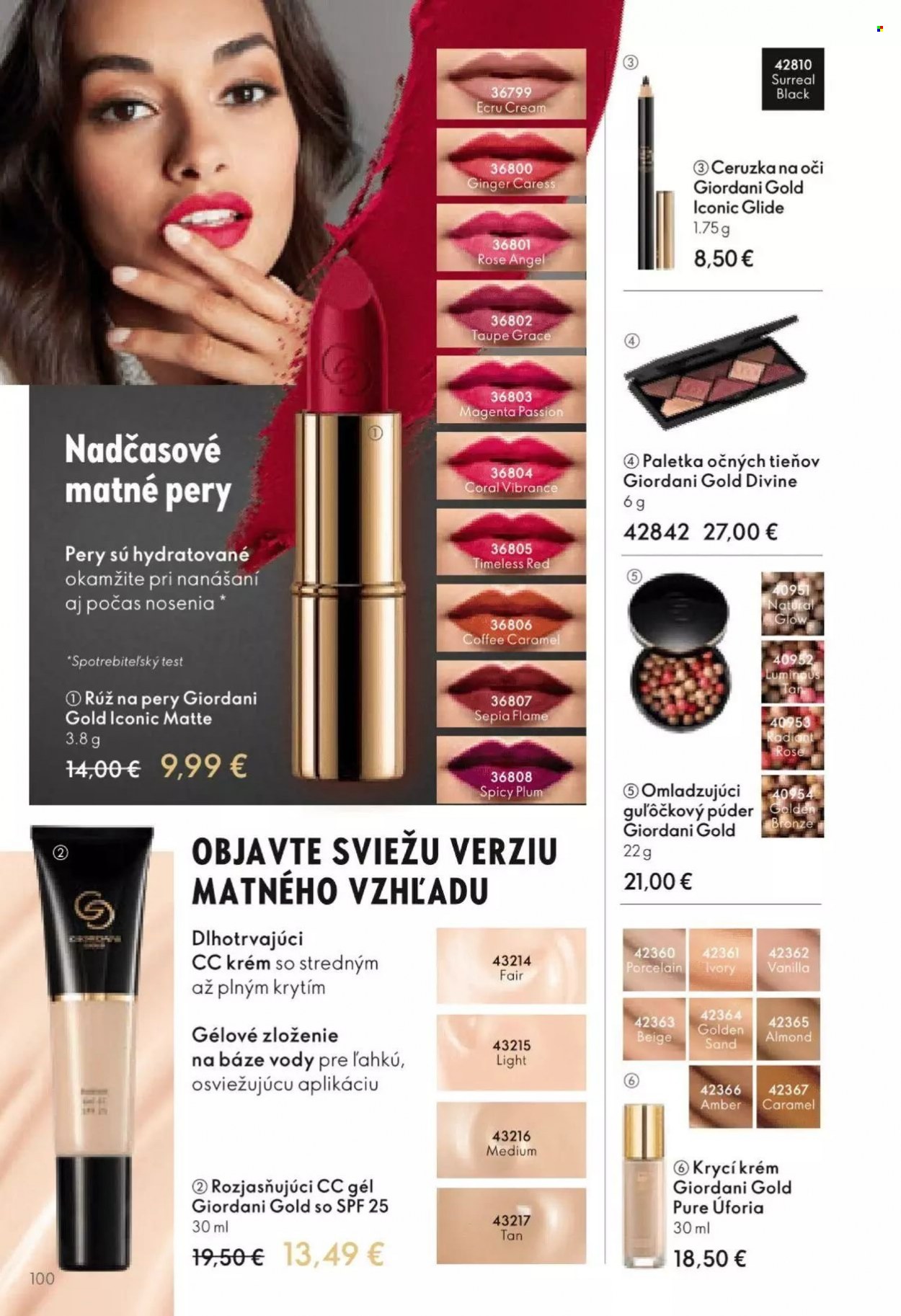 Leták Oriflame - 24.5.2023 - 13.6.2023. Strana 100