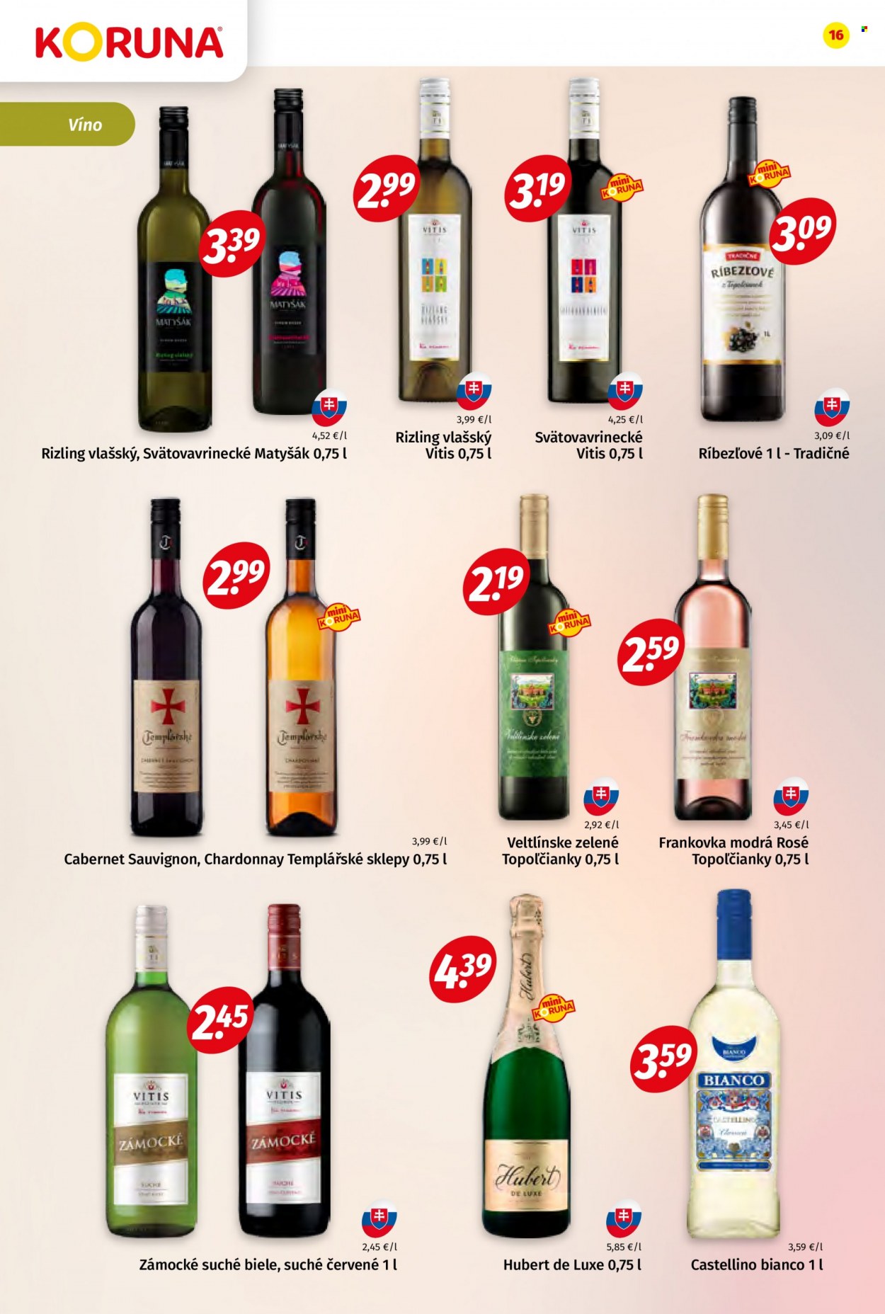 Leták Potraviny KORUNA - 26.5.2023 - 7.6.2023. Strana 16