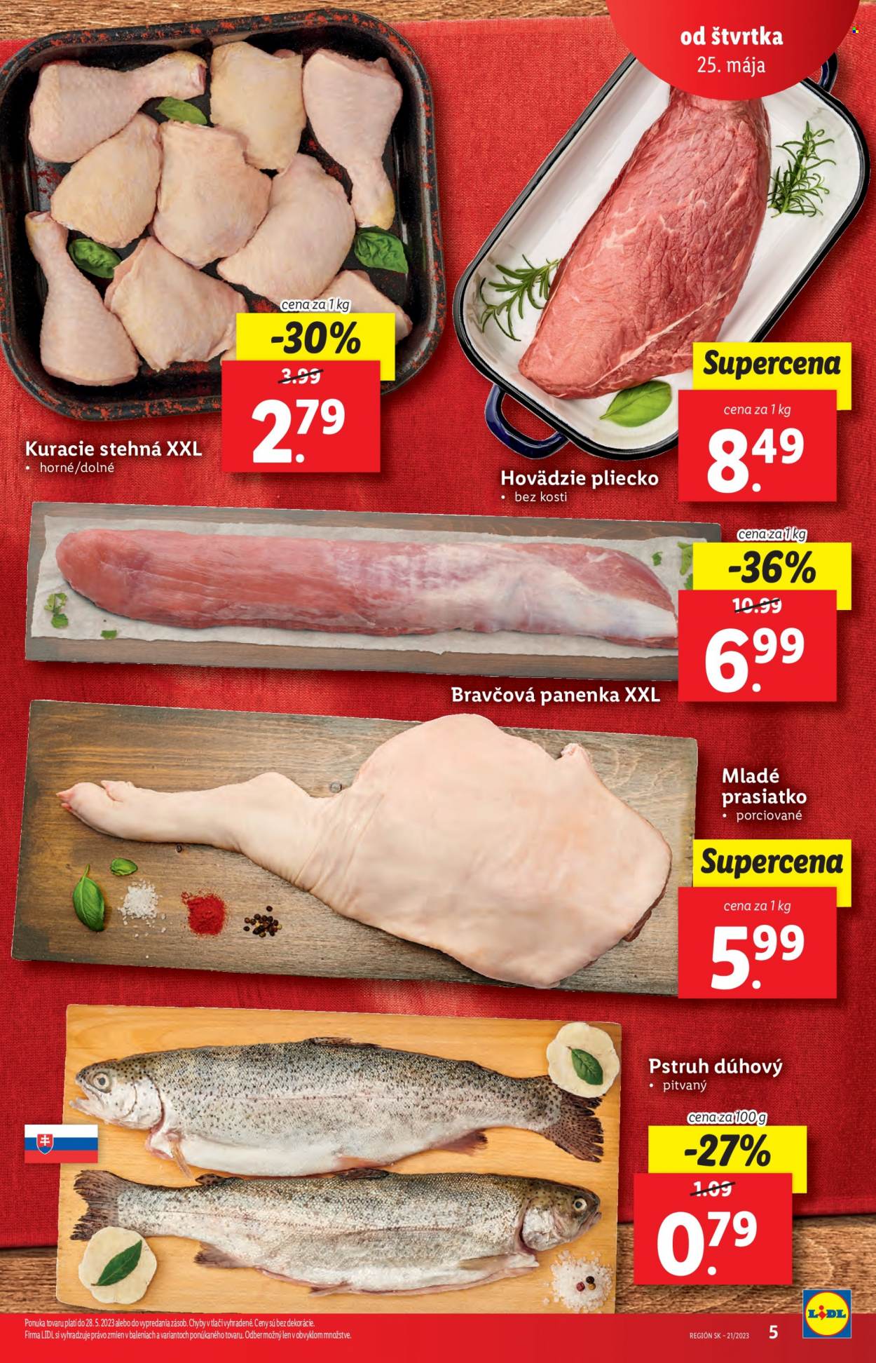 Leták Lidl - 25.5.2023 - 28.5.2023. Strana 5