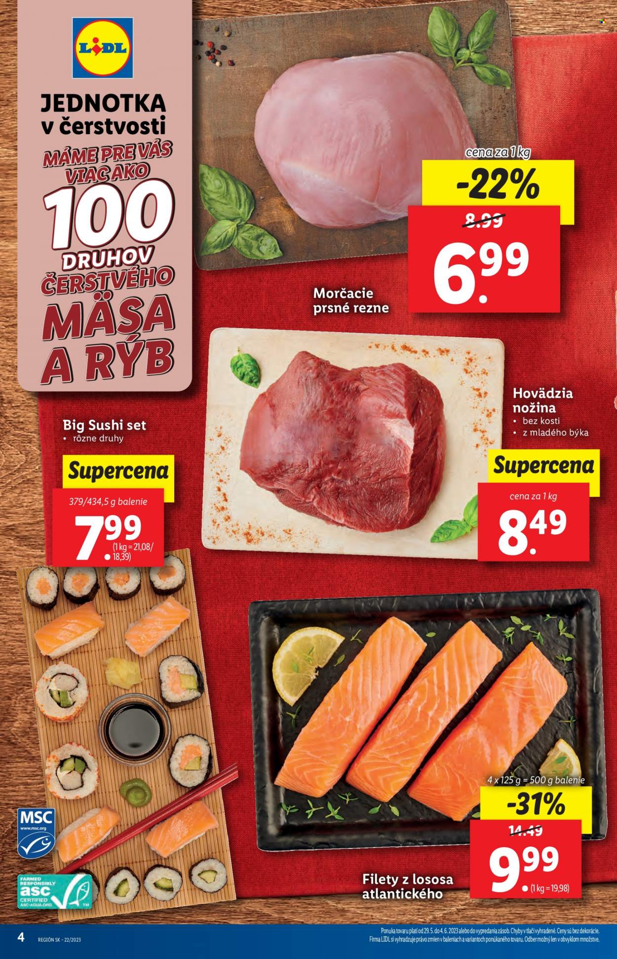 Leták Lidl - 29.5.2023 - 4.6.2023. Strana 4