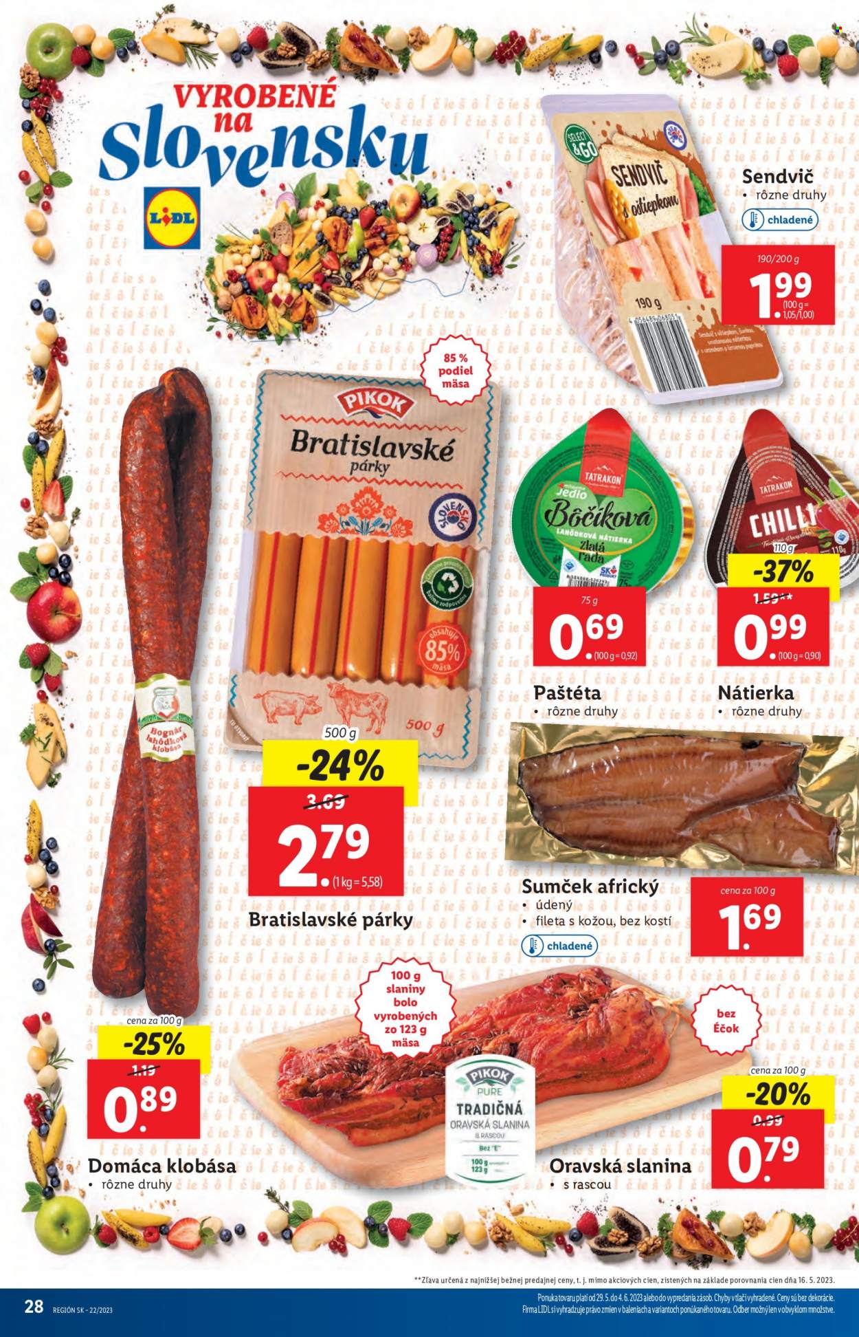 Leták Lidl - 29.5.2023 - 4.6.2023. Strana 28