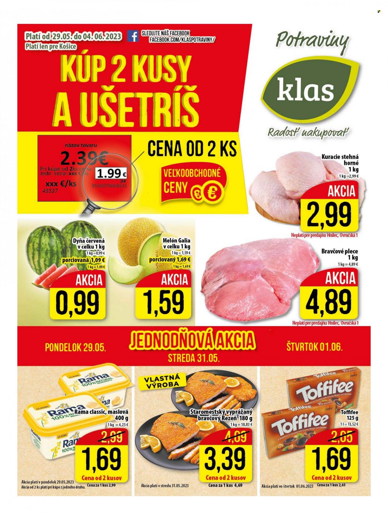 Leták Klas - 29.5.2023 - 4.6.2023. Strana 1