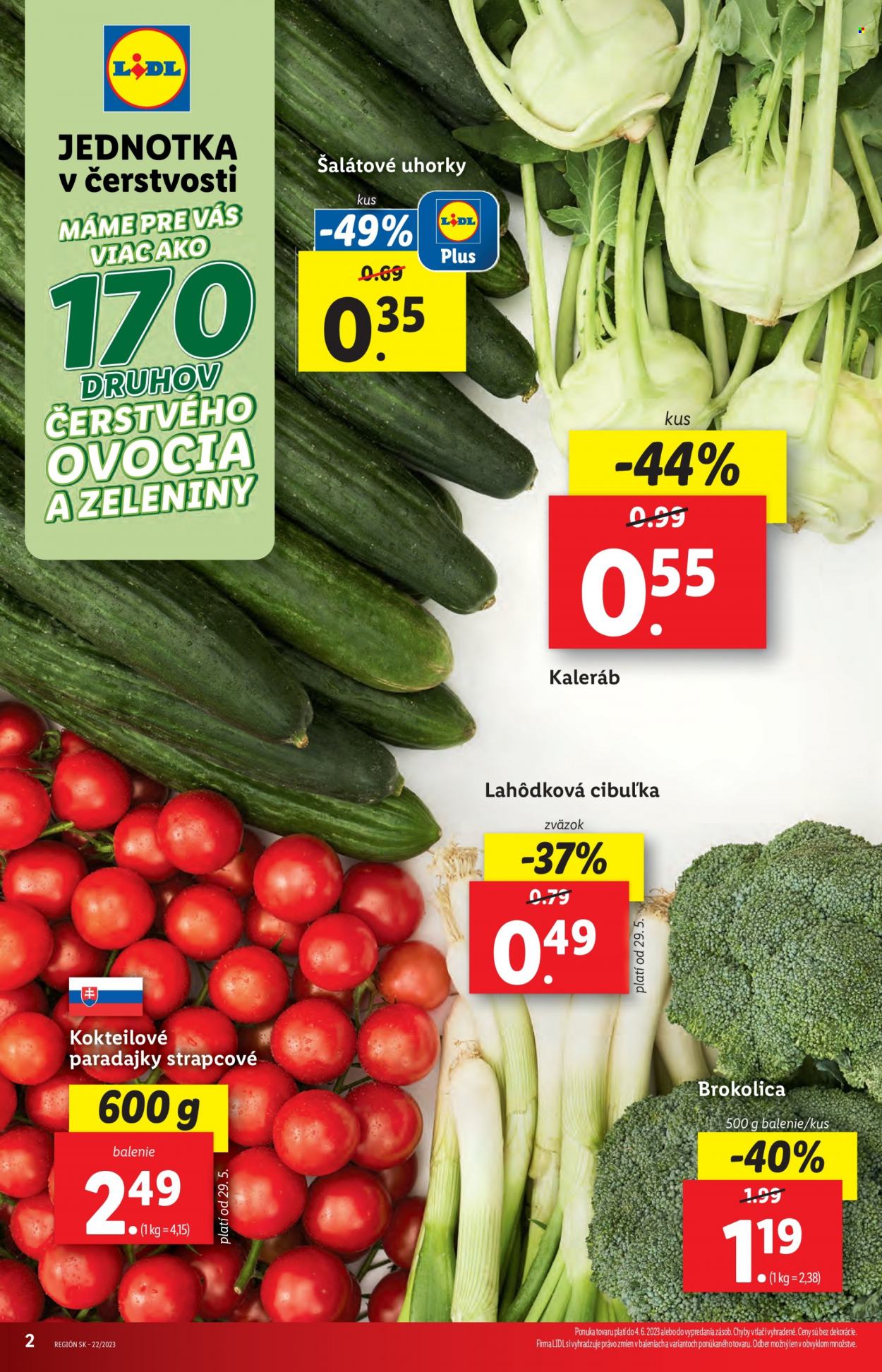 Leták Lidl - 1.6.2023 - 4.6.2023. Strana 2