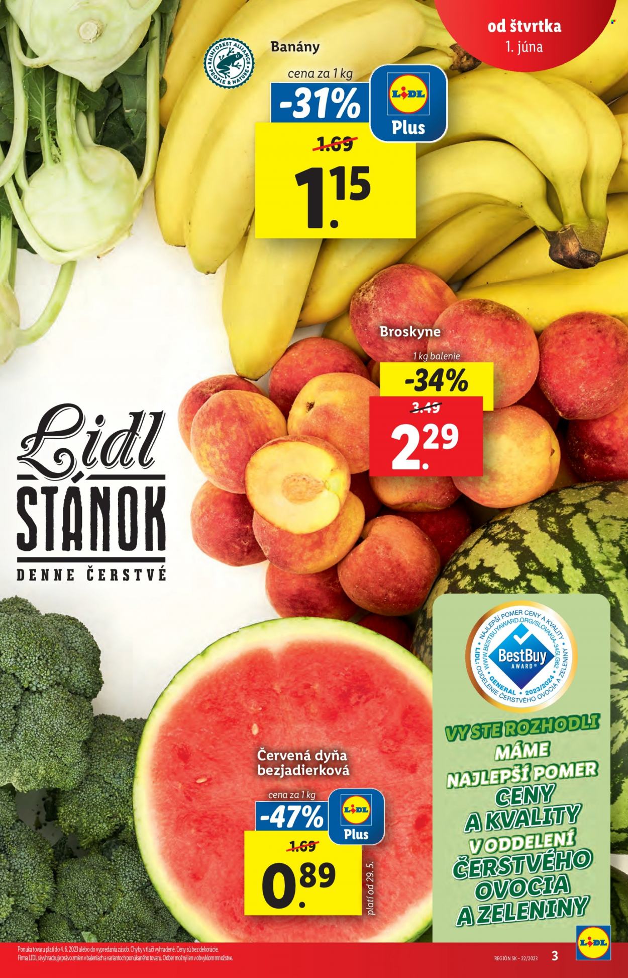 Leták Lidl - 1.6.2023 - 4.6.2023. Strana 3