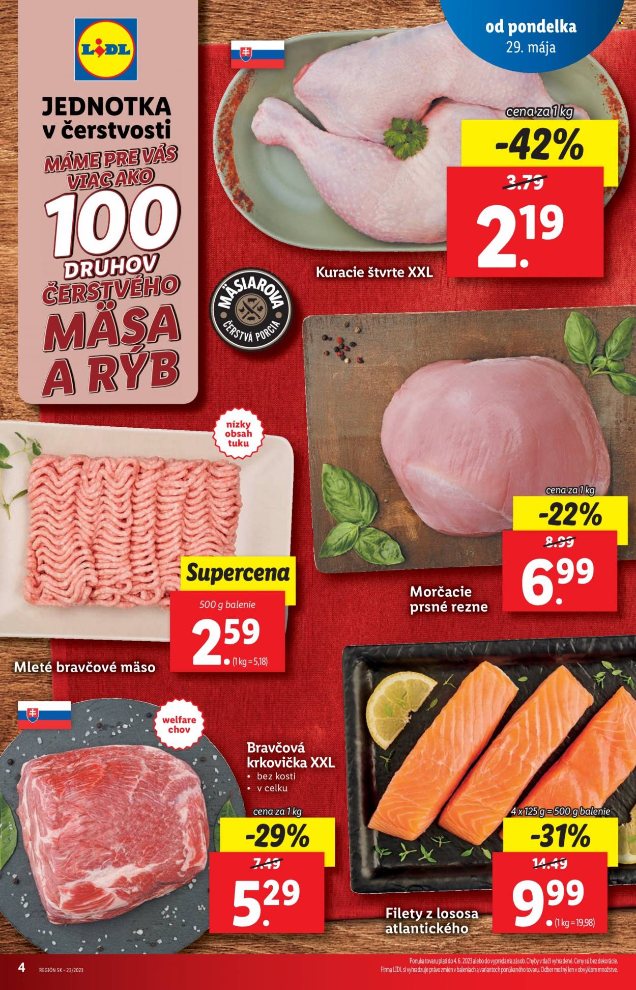 Leták Lidl - 1.6.2023 - 4.6.2023. Strana 4