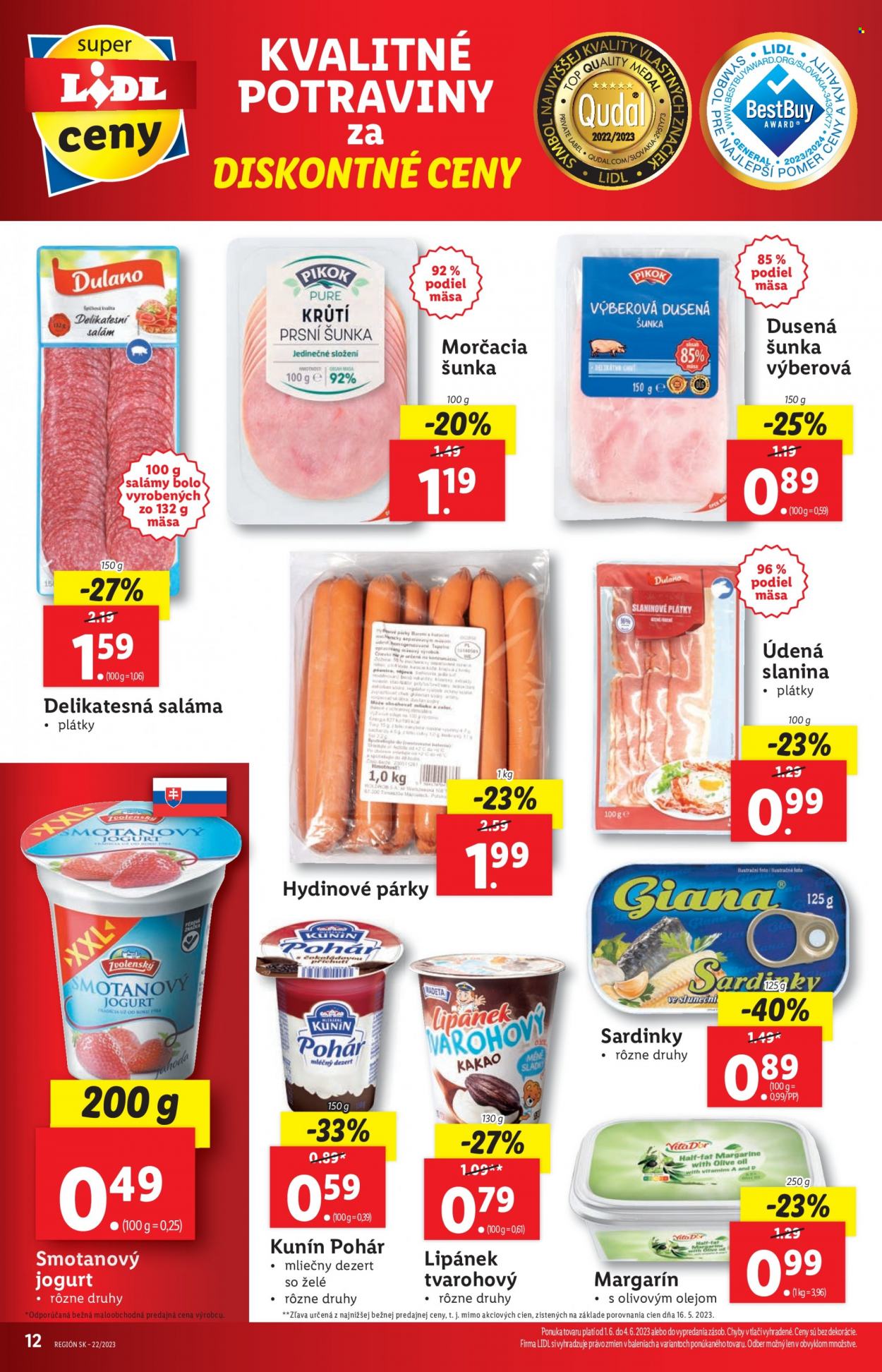 Leták Lidl - 1.6.2023 - 4.6.2023. Strana 12