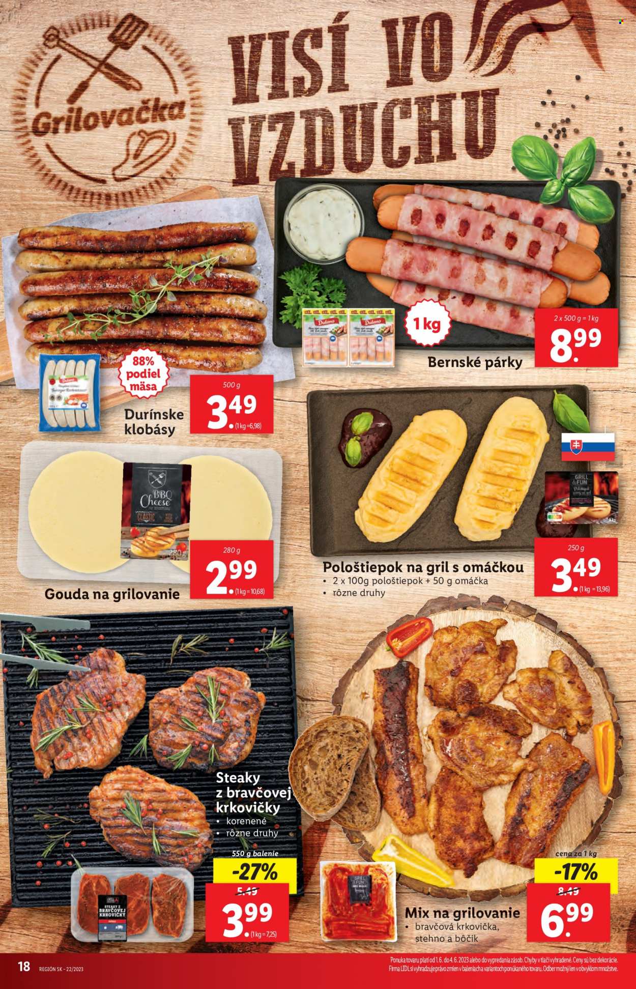 Leták Lidl - 1.6.2023 - 4.6.2023. Strana 18