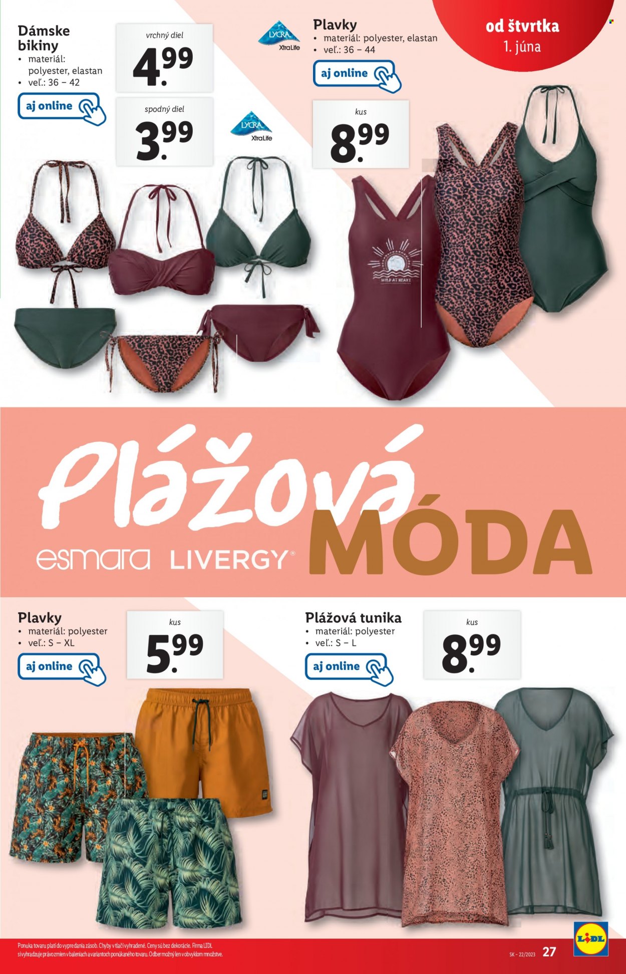 Leták Lidl - 1.6.2023 - 4.6.2023. Strana 27