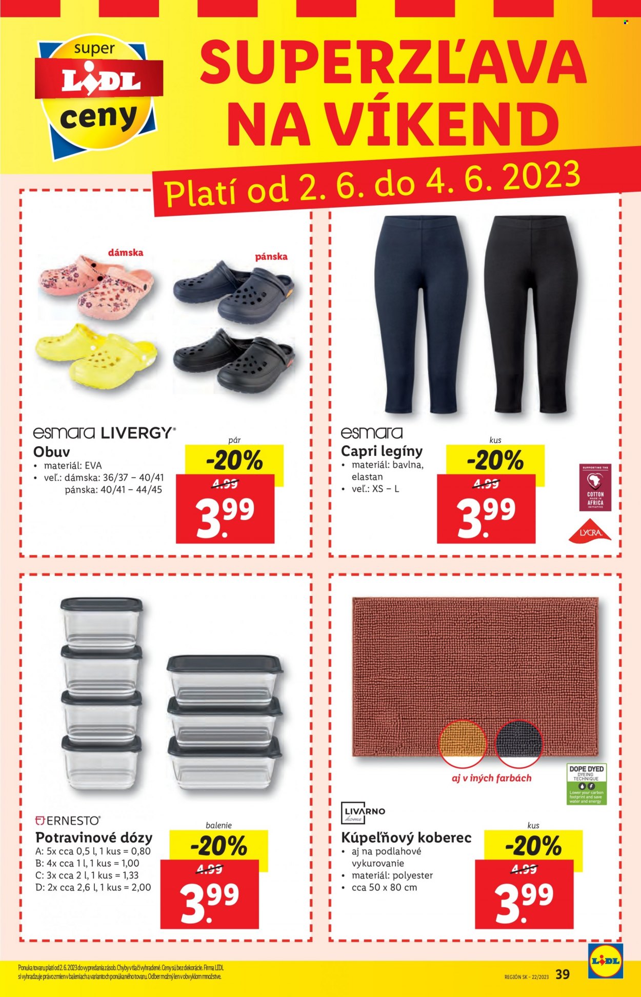 Leták Lidl - 1.6.2023 - 4.6.2023. Strana 39