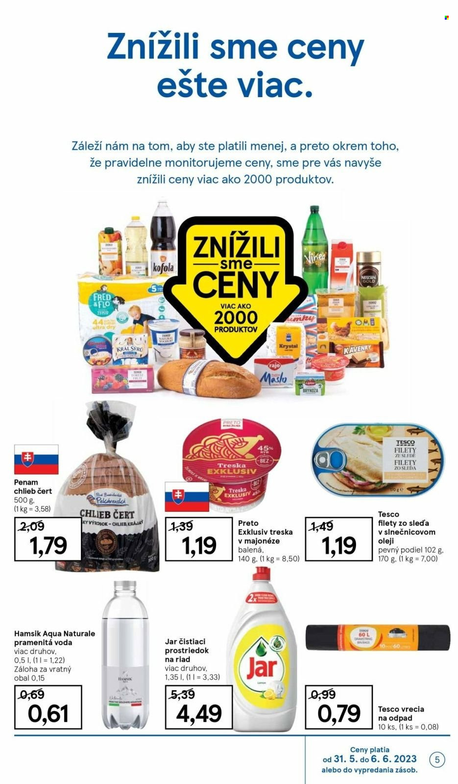 Leták TESCO - 31.5.2023 - 6.6.2023. Strana 5