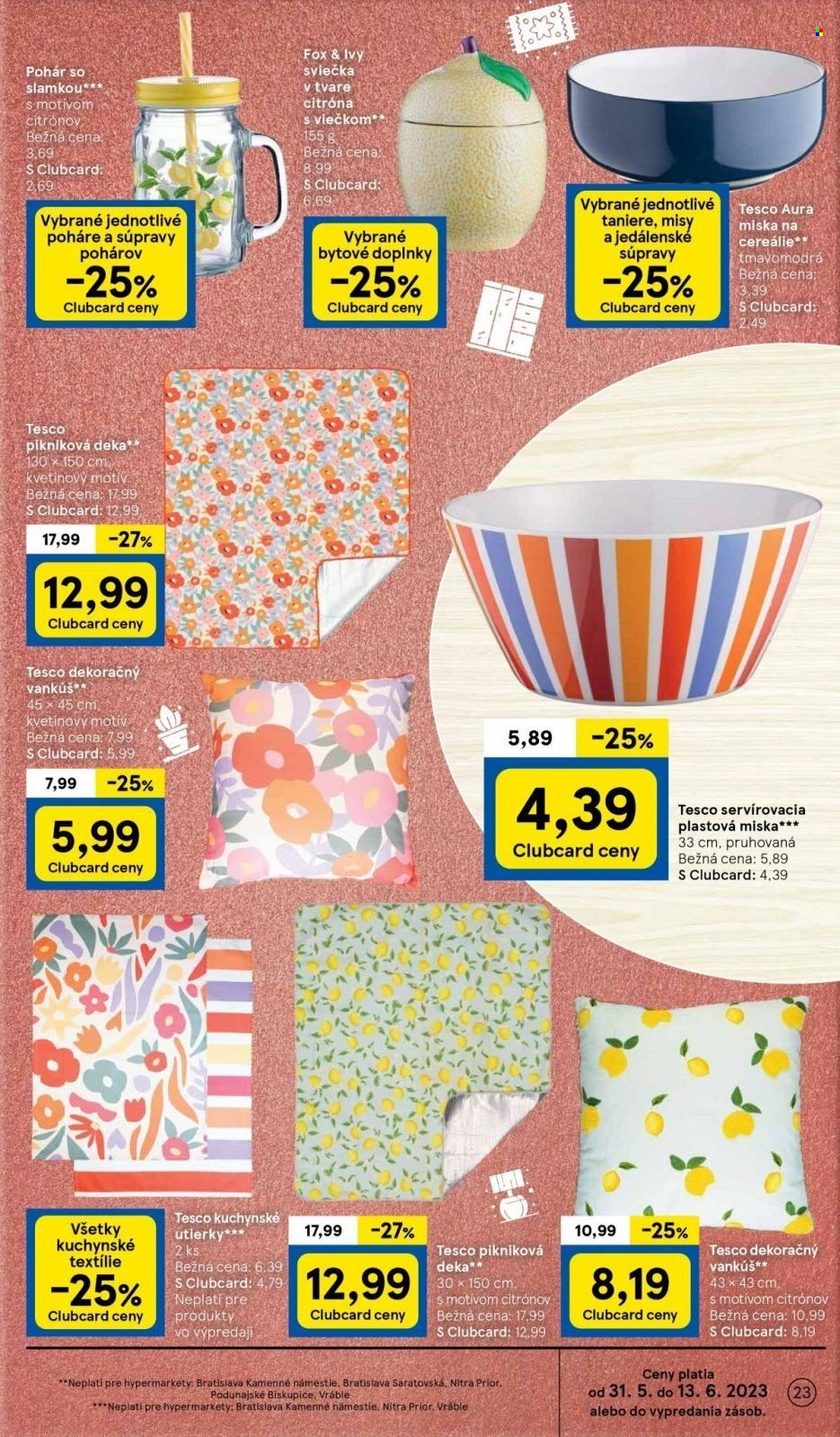 Leták TESCO - 31.5.2023 - 6.6.2023. Strana 23