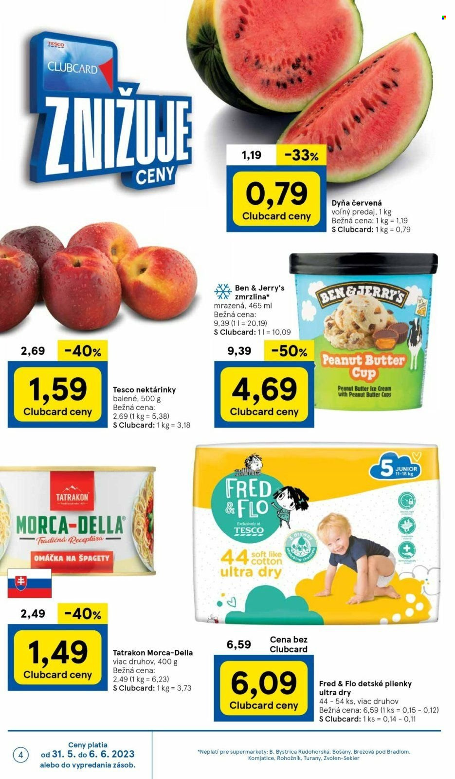 Leták TESCO supermarket - 31.5.2023 - 6.6.2023. Strana 4