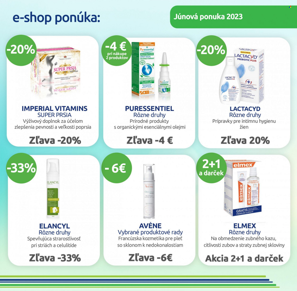 Leták BENU Lekáreň - 1.6.2023 - 30.6.2023. Strana 4