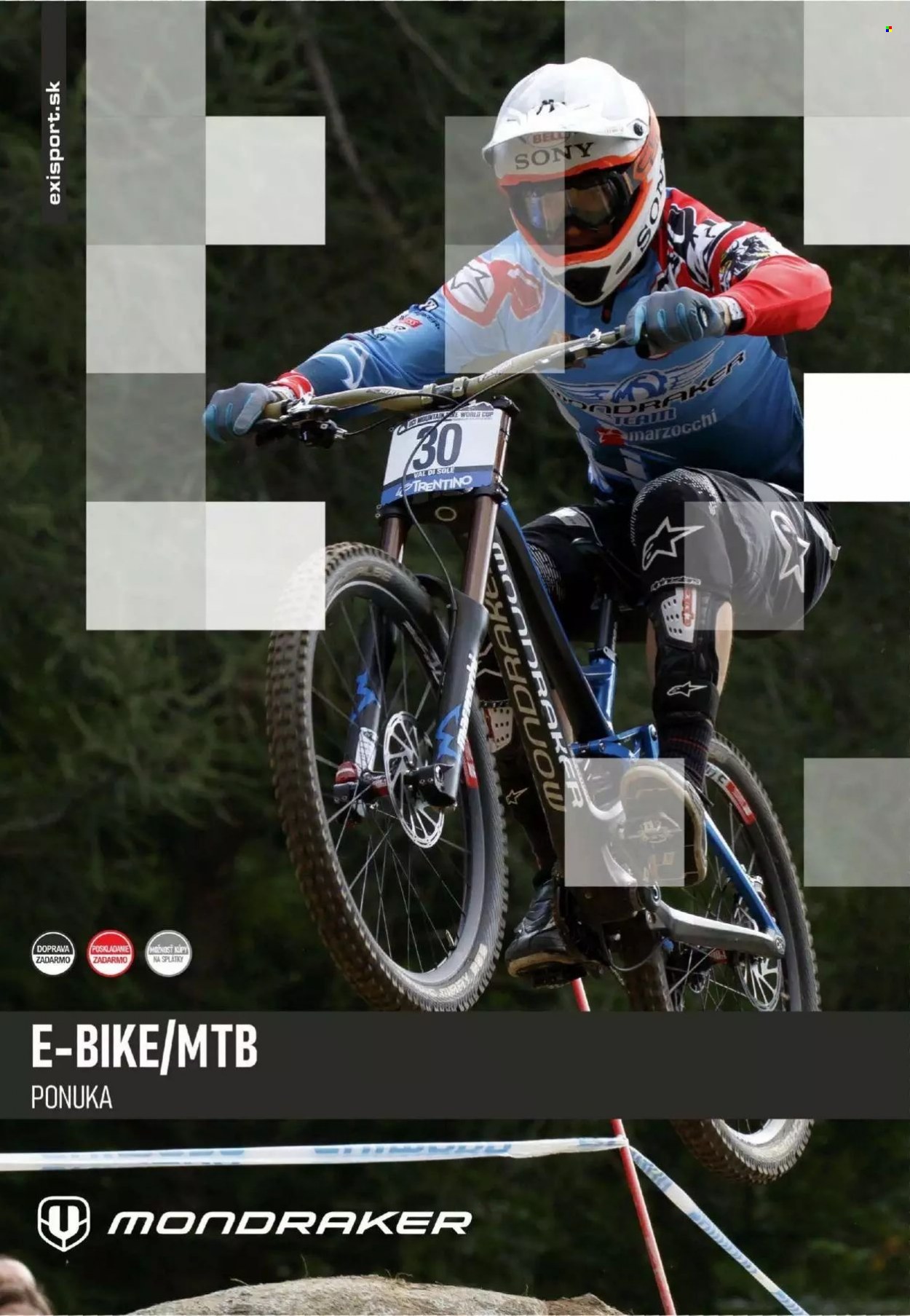 Leták Exisport. Strana 2