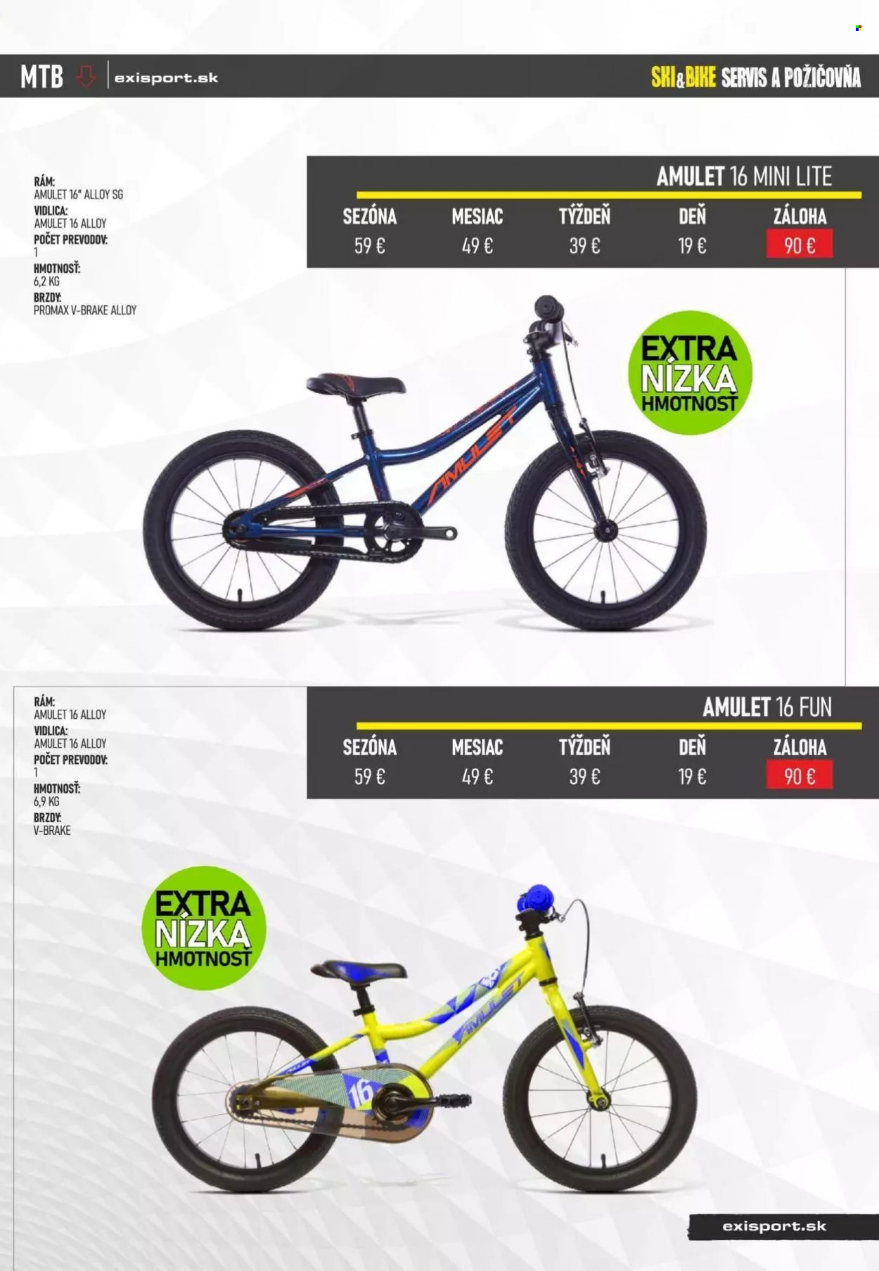 Leták Exisport. Strana 25