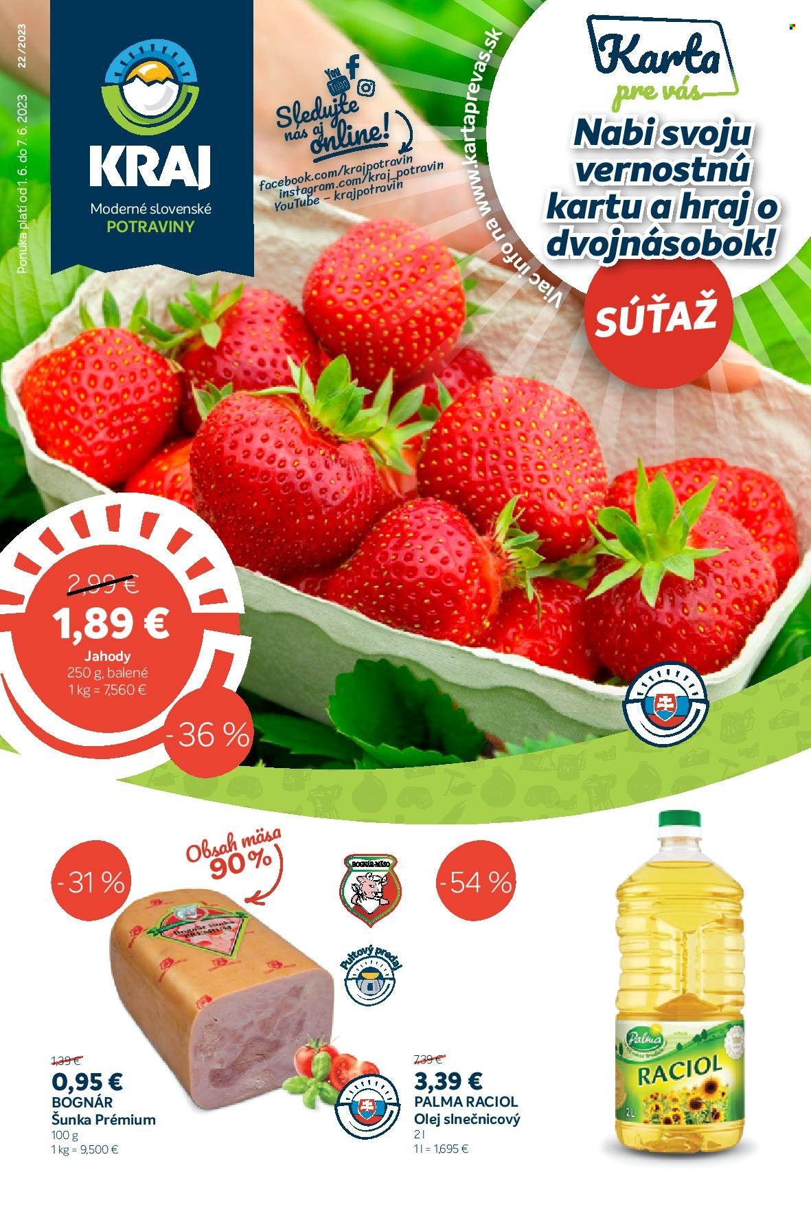 Leták Kraj - 1.6.2023 - 7.6.2023. Strana 1