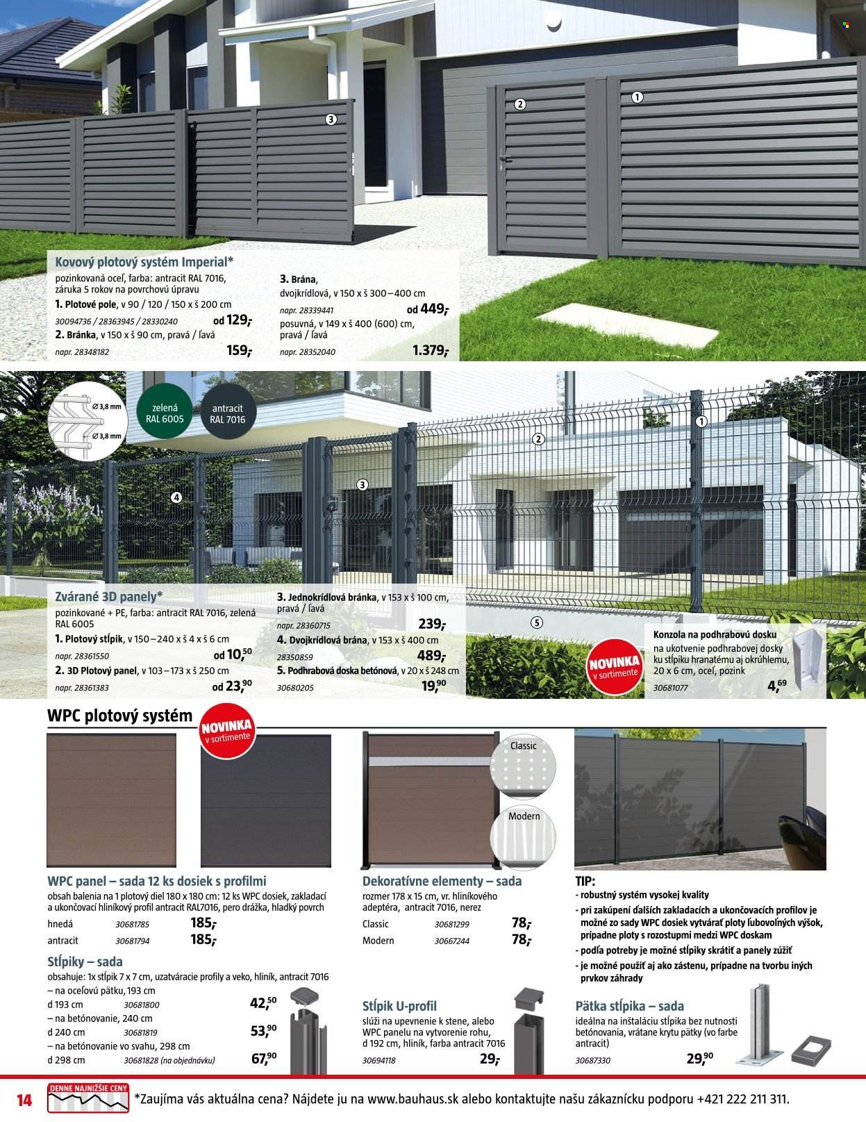 Leták Bauhaus - 25.5.2023 - 25.6.2023. Strana 14
