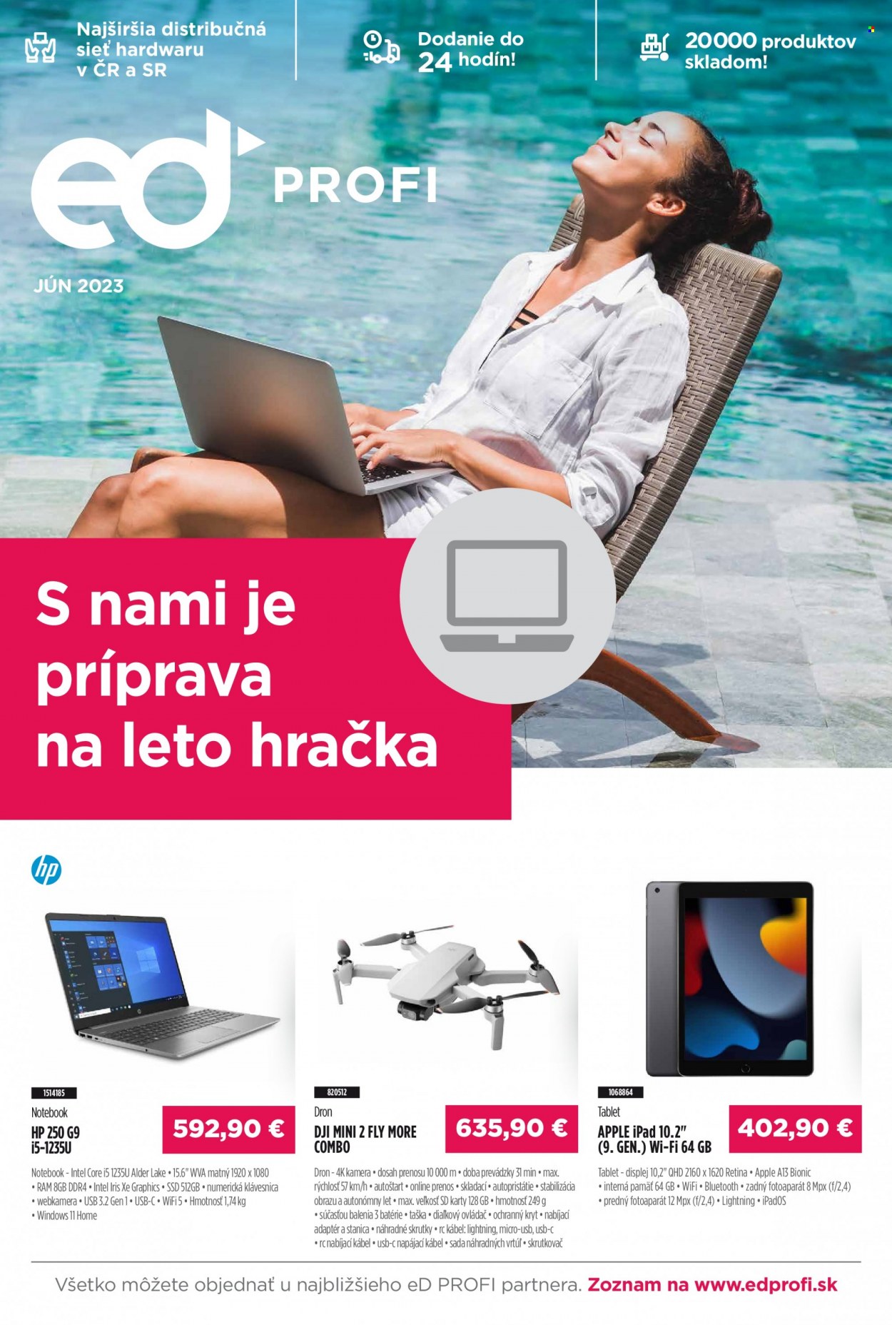 Leták eD PROFI - 1.6.2023 - 30.6.2023. Strana 1