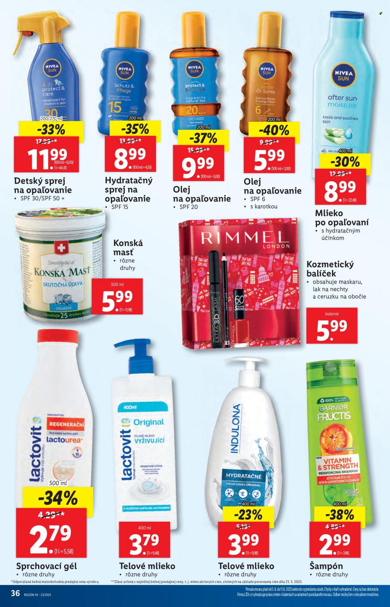Leták Lidl - 5.6.2023 - 11.6.2023. Strana 36