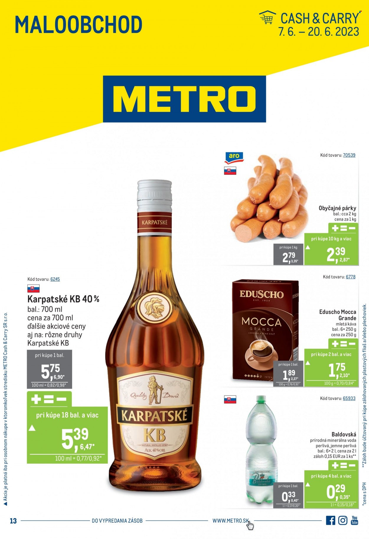 Leták Metro - 7.6.2023 - 20.6.2023. Strana 1
