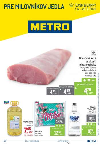 Leták Metro - 7.6.2023 - 20.6.2023.