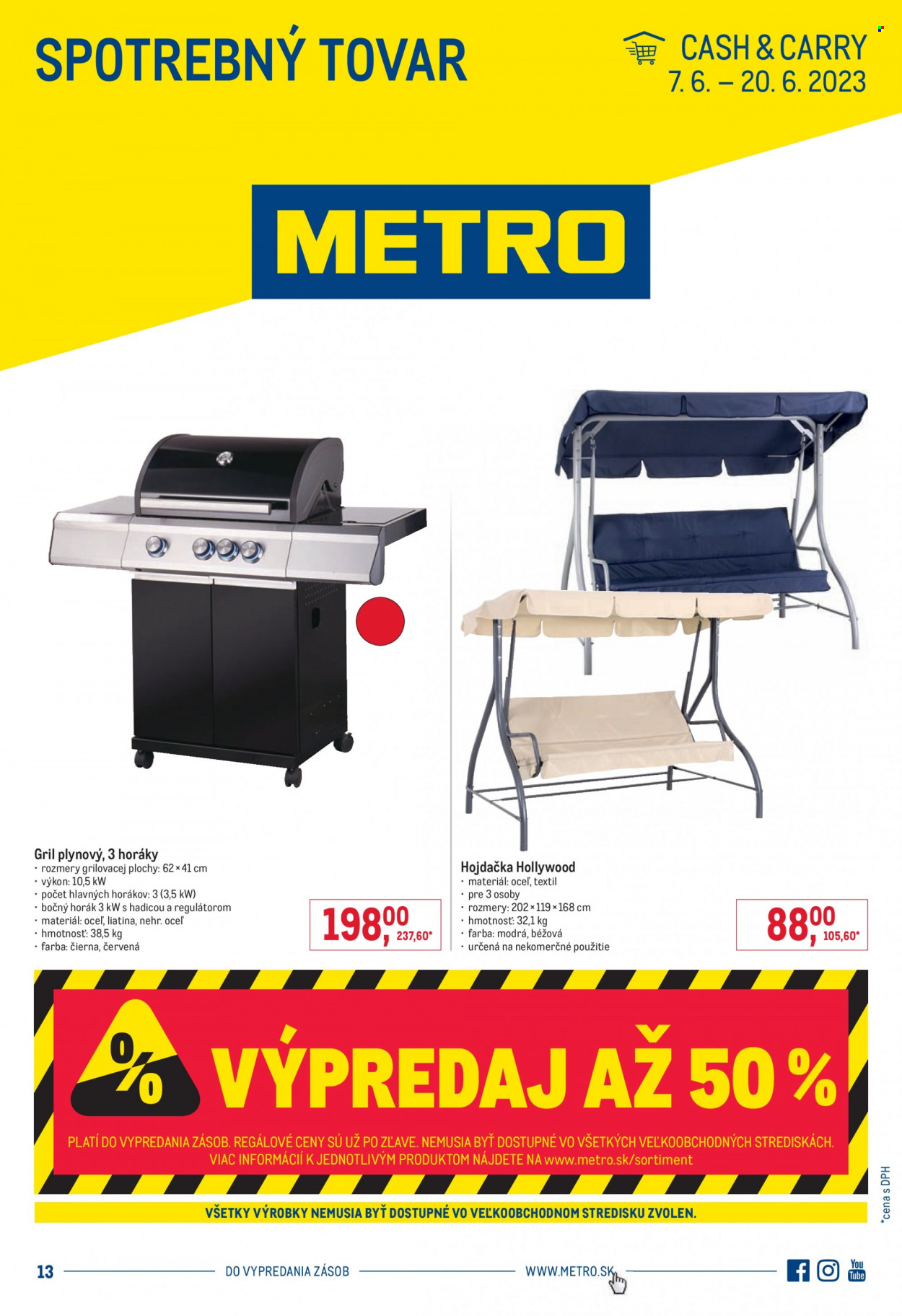 Leták Metro - 7.6.2023 - 20.6.2023. Strana 1