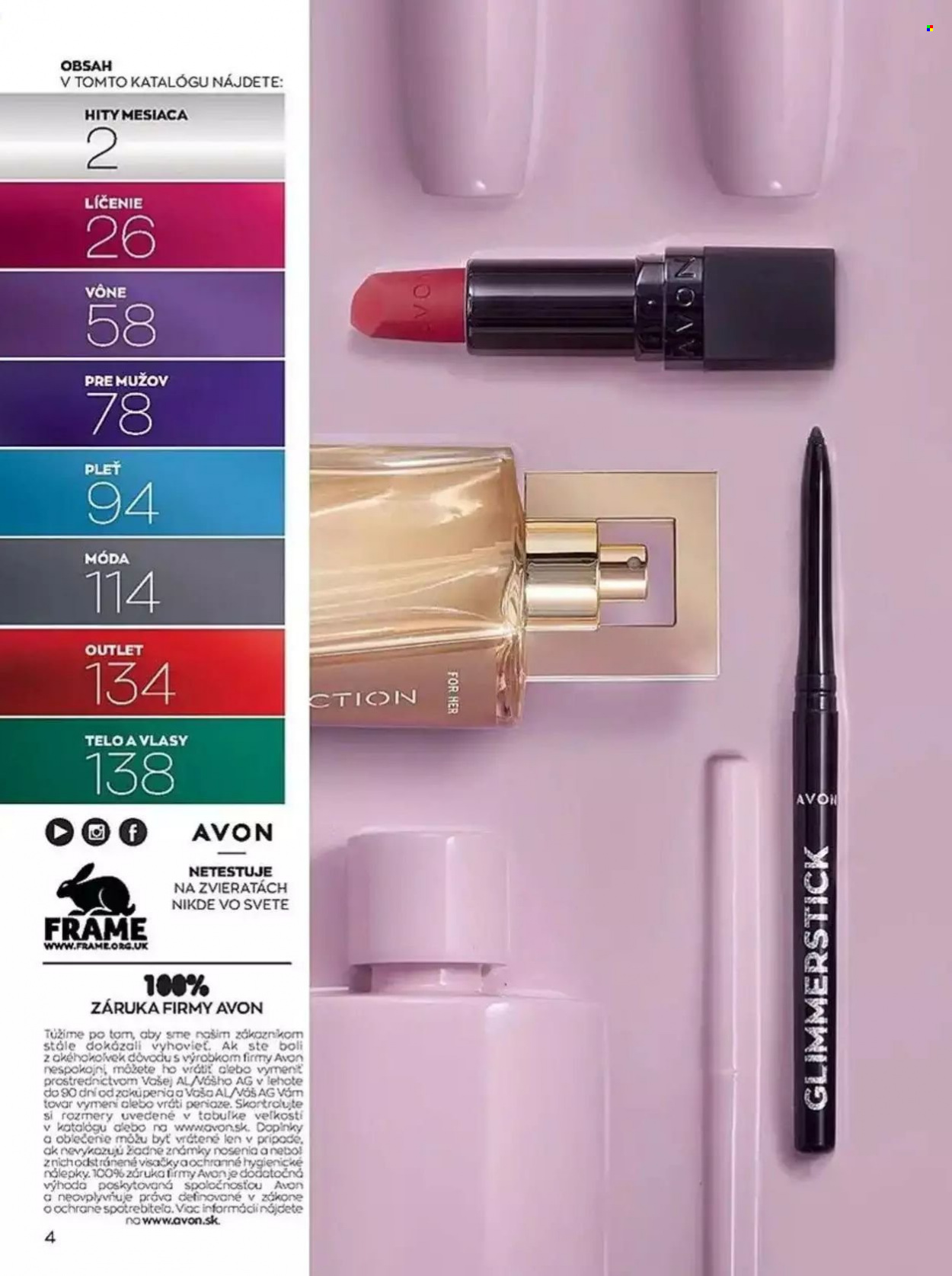 Leták Avon - 1.6.2023 - 30.6.2023. Strana 4
