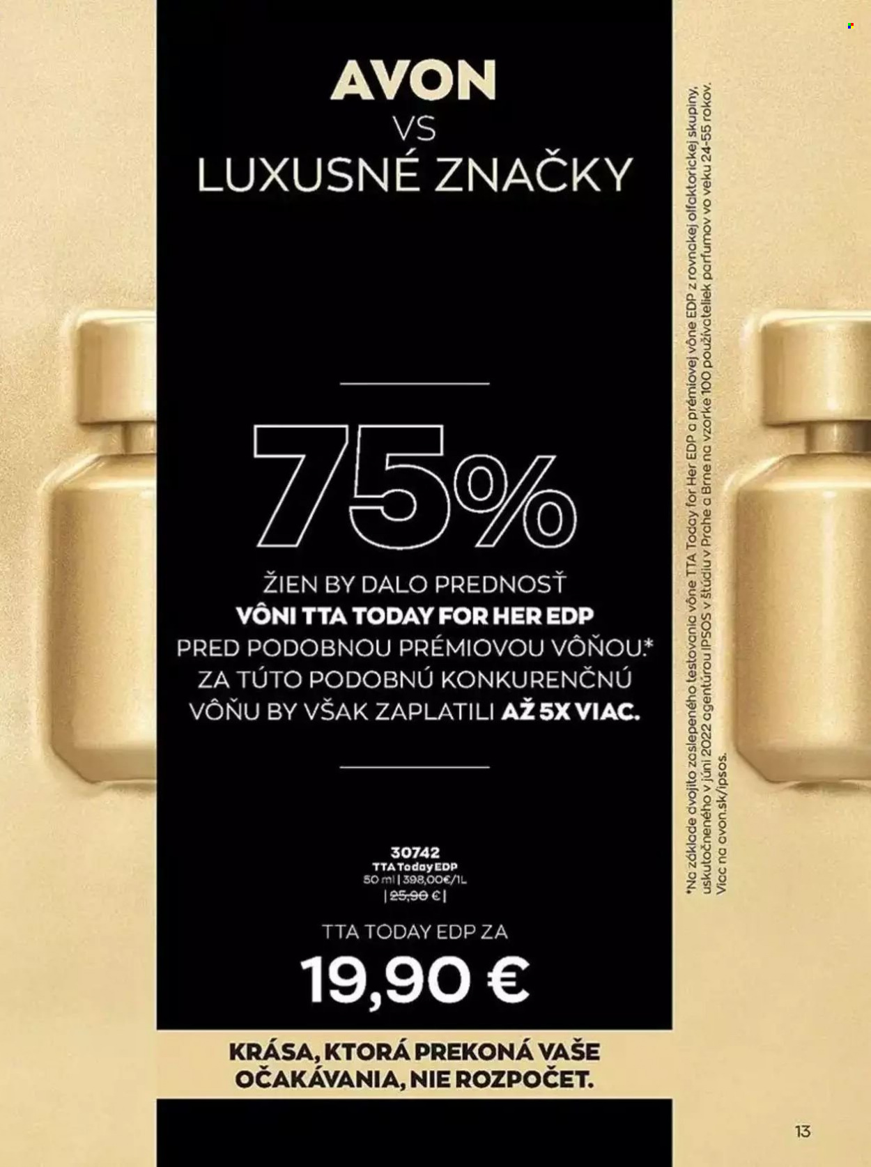 Leták Avon - 1.6.2023 - 30.6.2023. Strana 13