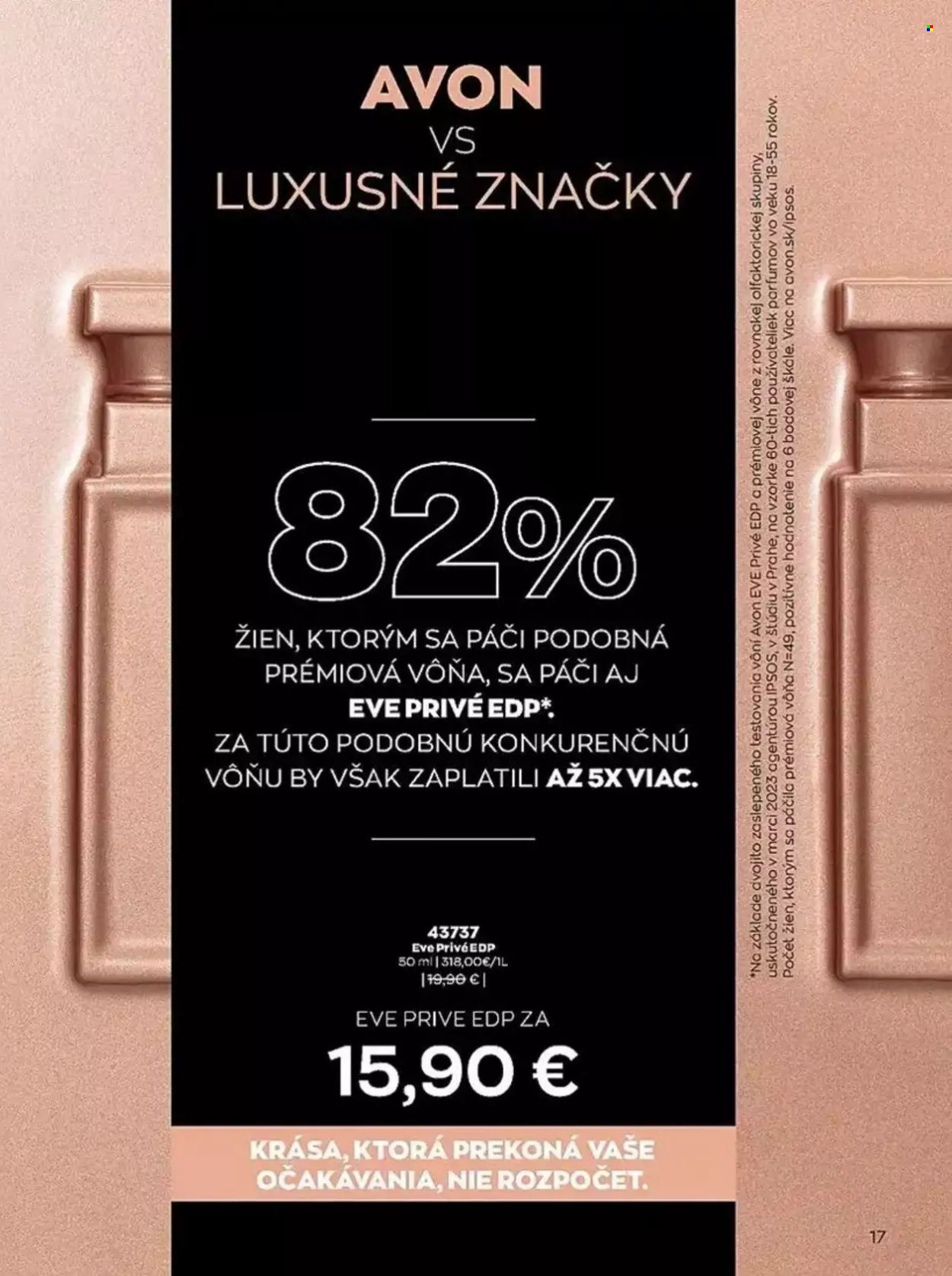 Leták Avon - 1.6.2023 - 30.6.2023. Strana 17