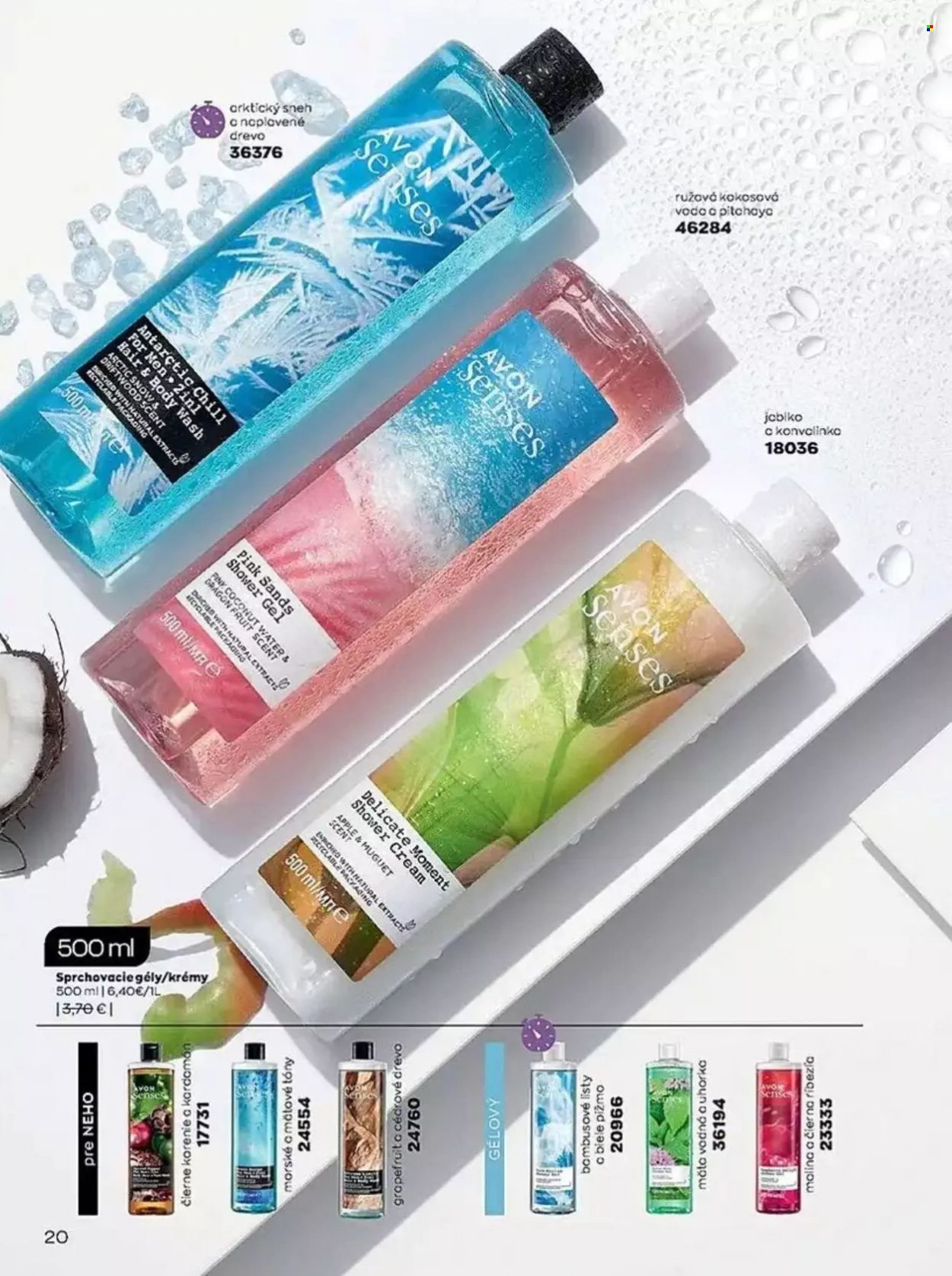Leták Avon - 1.6.2023 - 30.6.2023. Strana 20