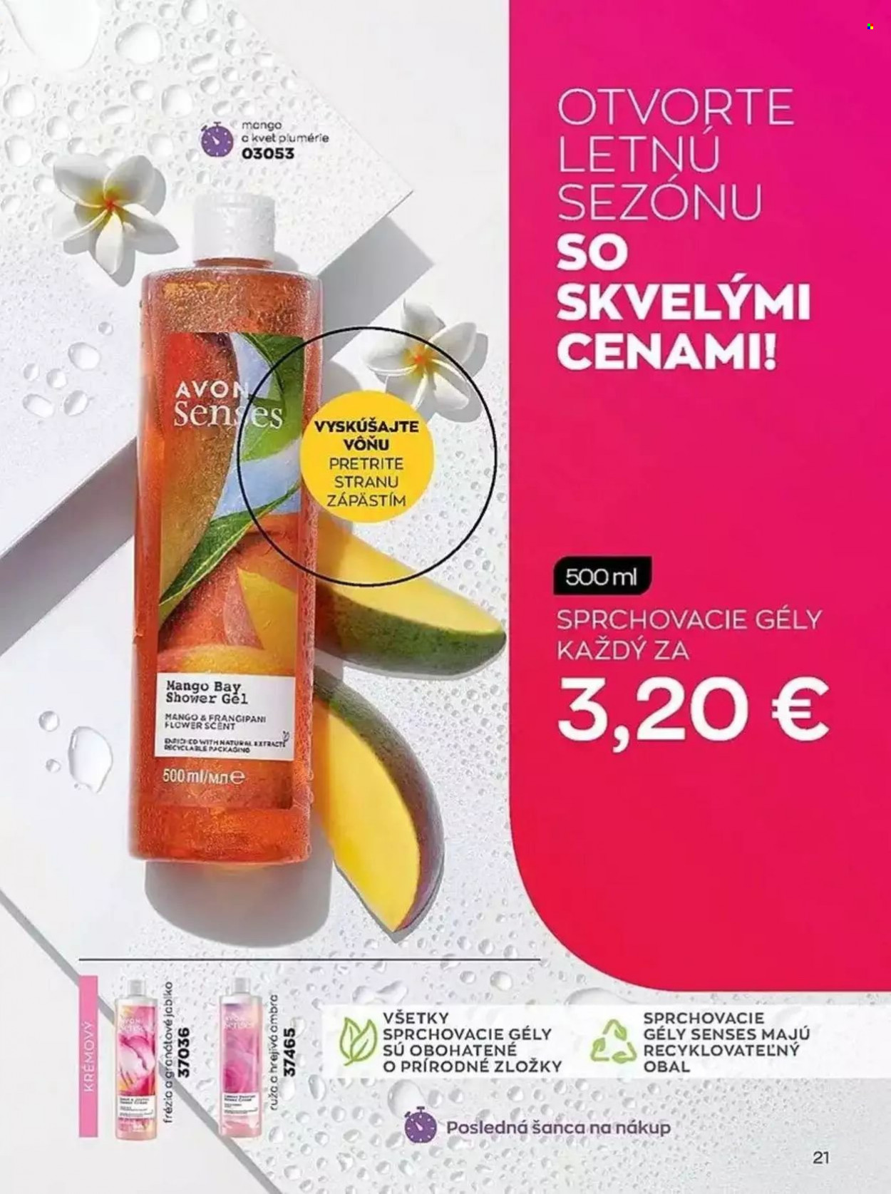 Leták Avon - 1.6.2023 - 30.6.2023. Strana 21