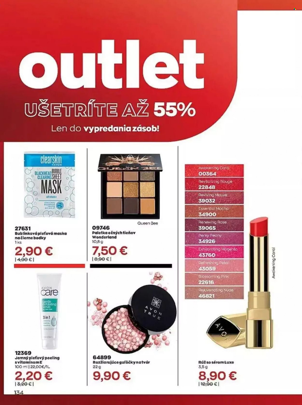 Leták Avon - 1.6.2023 - 30.6.2023. Strana 134
