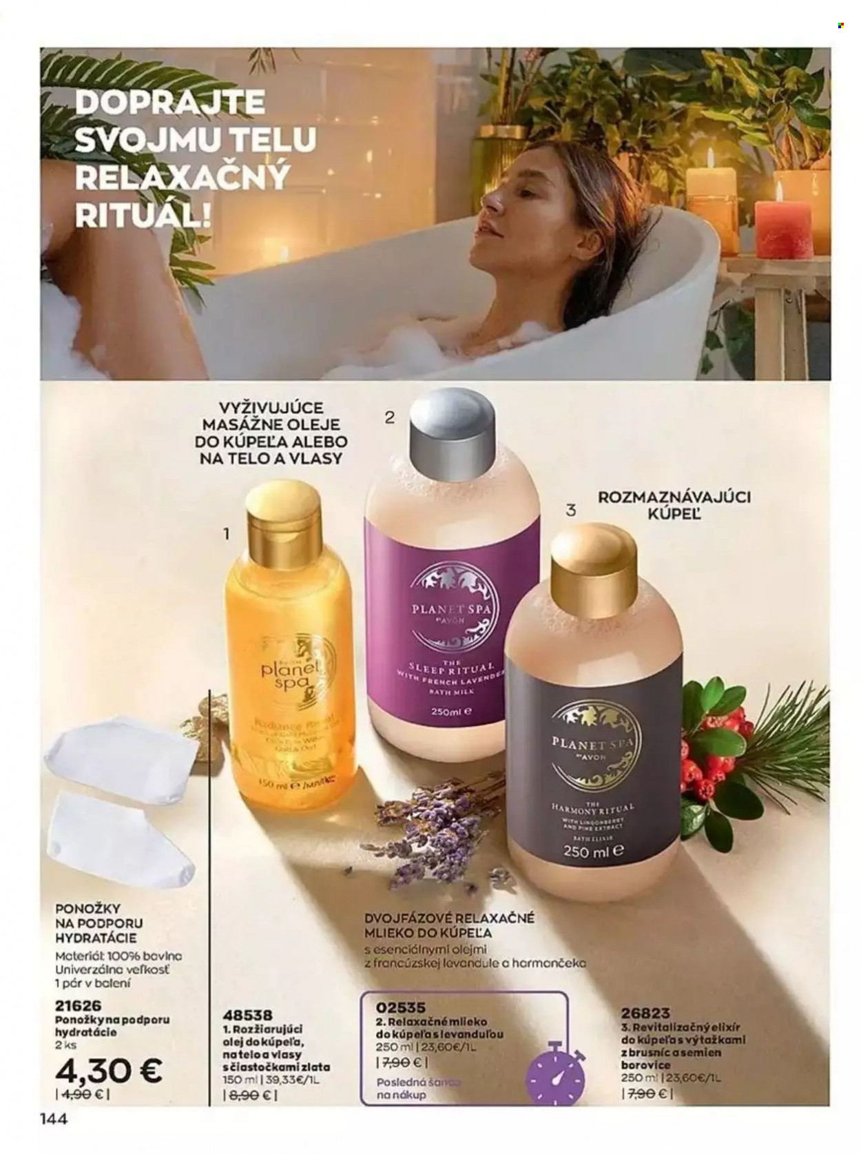 Leták Avon - 1.6.2023 - 30.6.2023. Strana 144