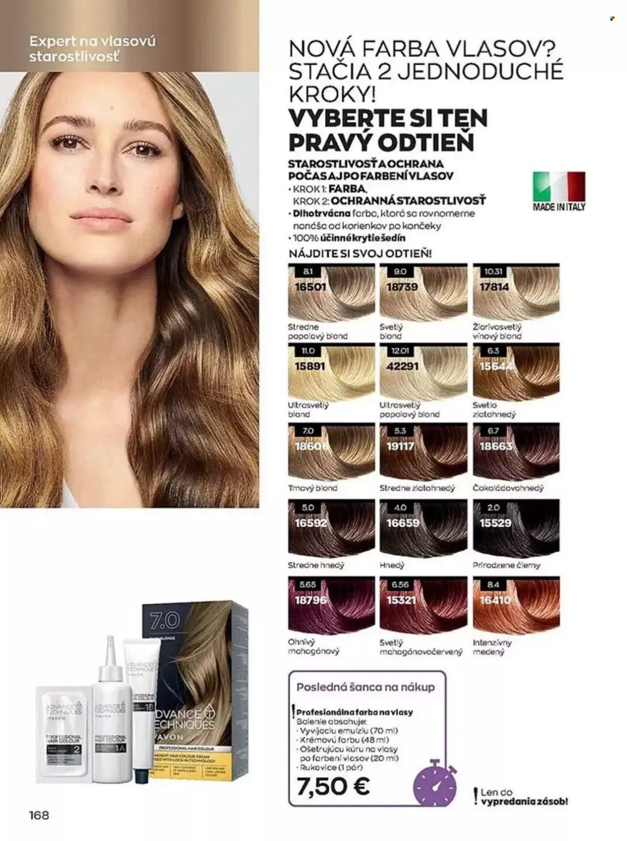 Leták Avon - 1.6.2023 - 30.6.2023. Strana 168