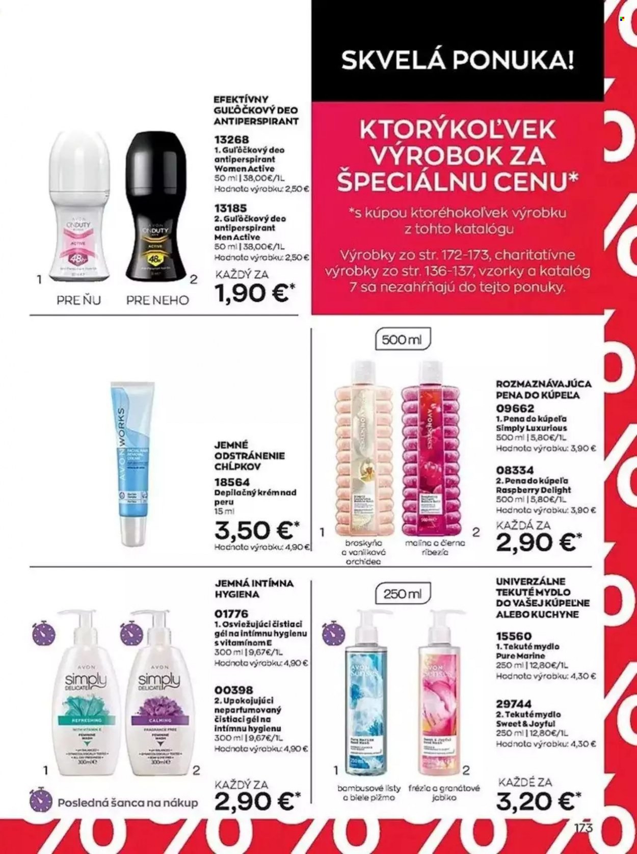 Leták Avon - 1.6.2023 - 30.6.2023. Strana 173