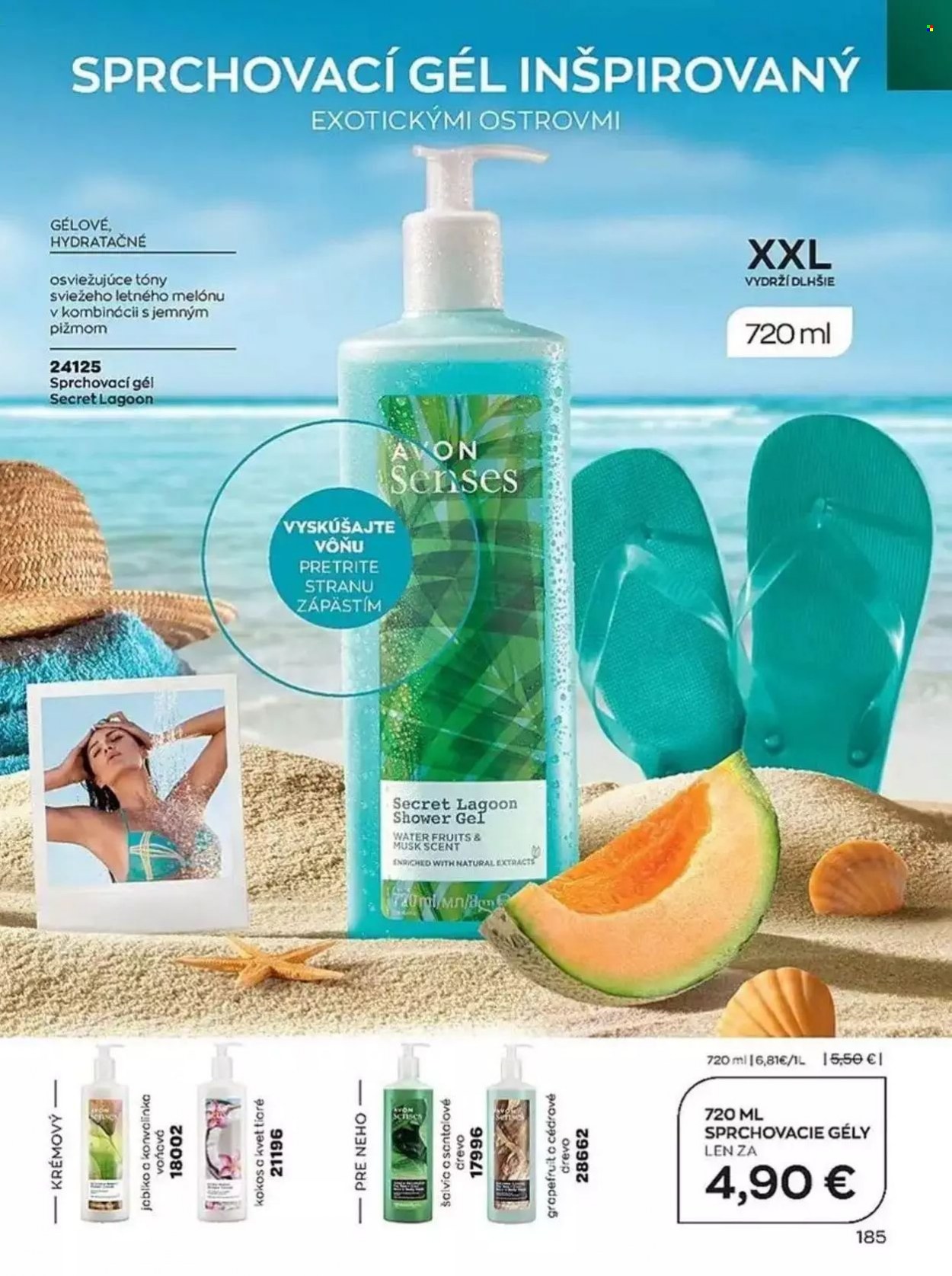 Leták Avon - 1.6.2023 - 30.6.2023. Strana 185