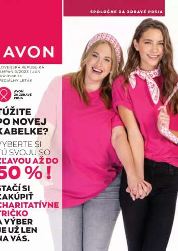 Leták Avon - 1.6.2023 - 30.6.2023.