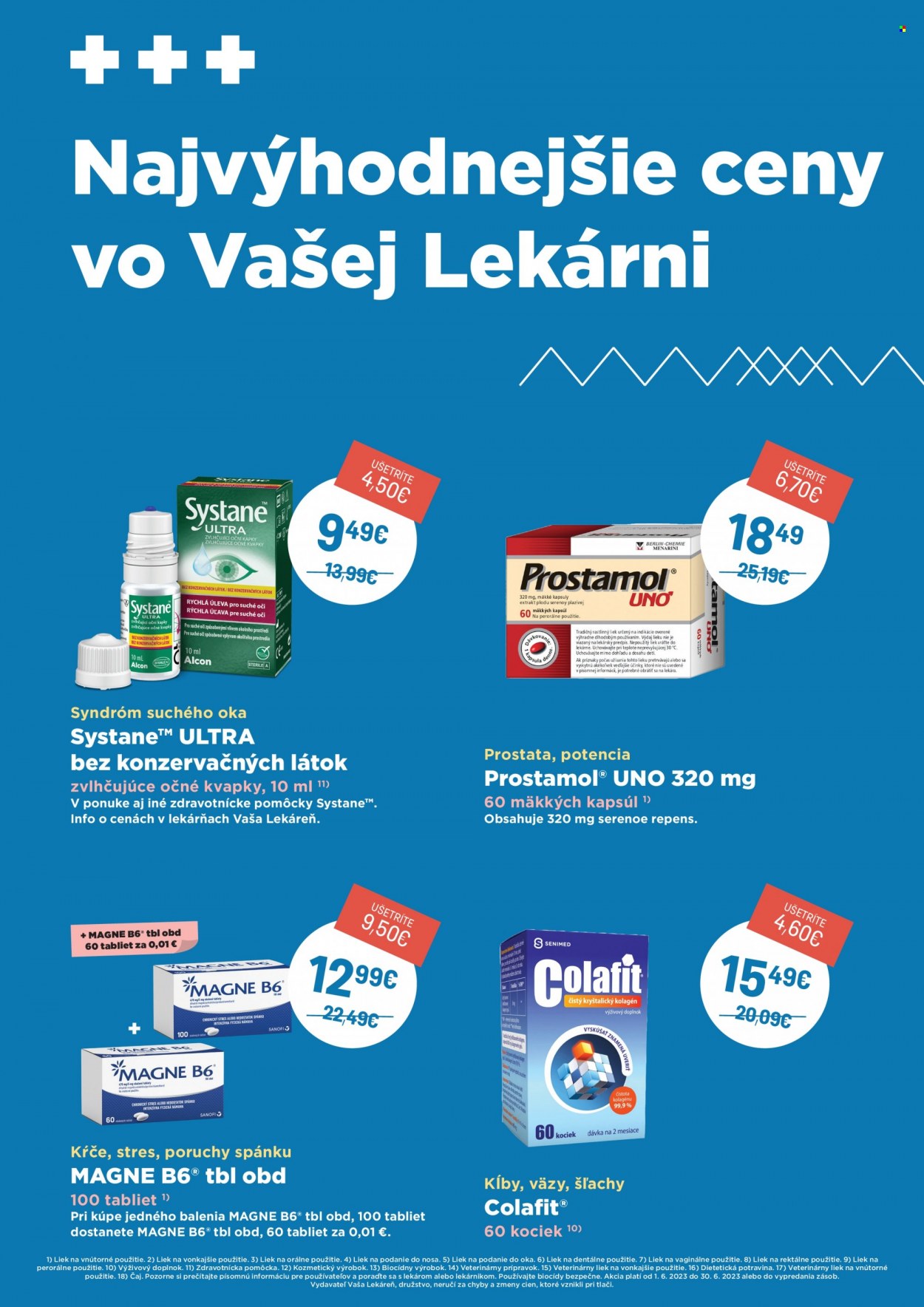 Leták Vaša lekáreň - 1.6.2023 - 30.6.2023. Strana 3
