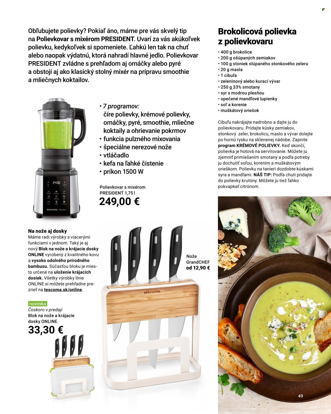 Leták Tescoma. Strana 49
